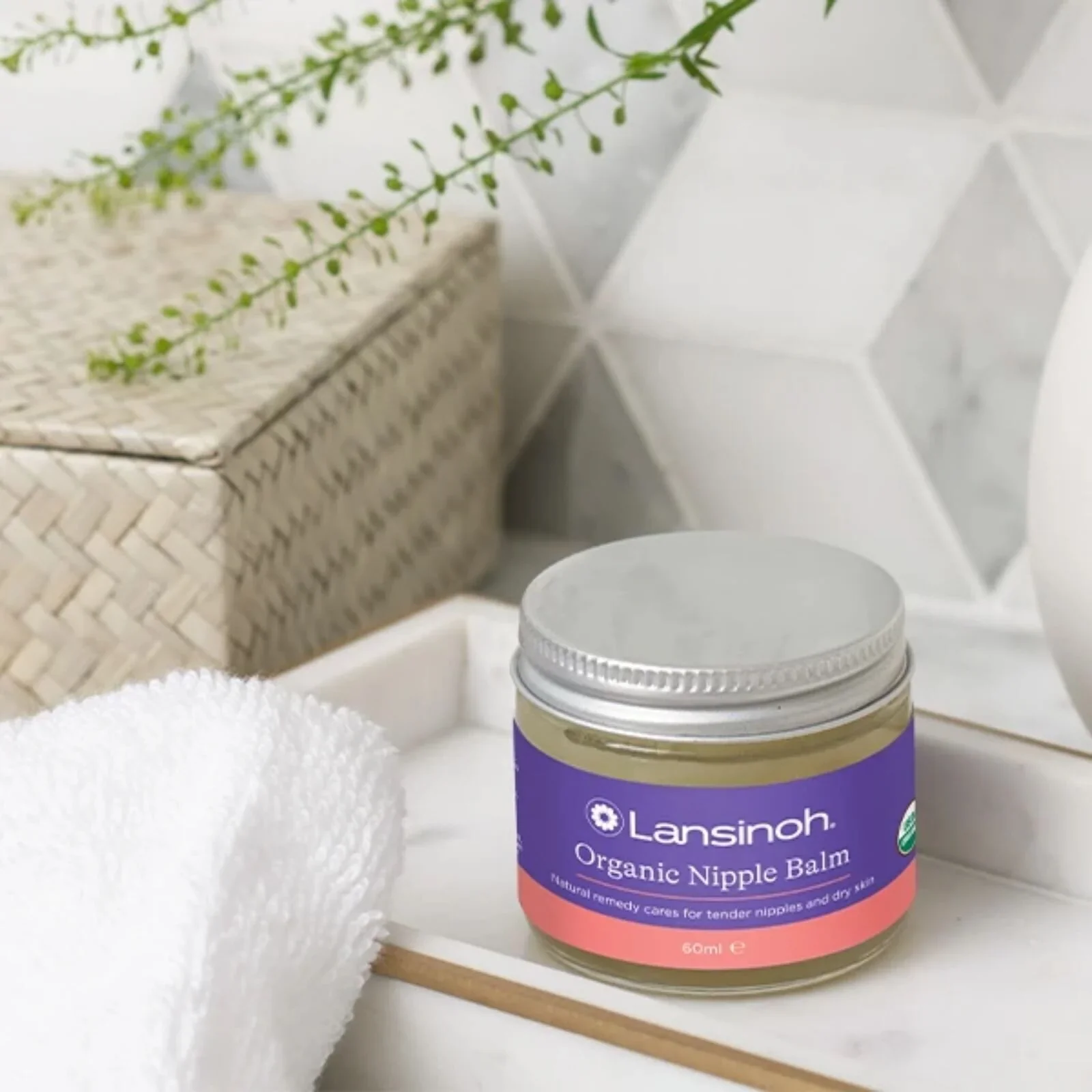 Lansinoh Organic Nipple Balm 60ml - Image 3