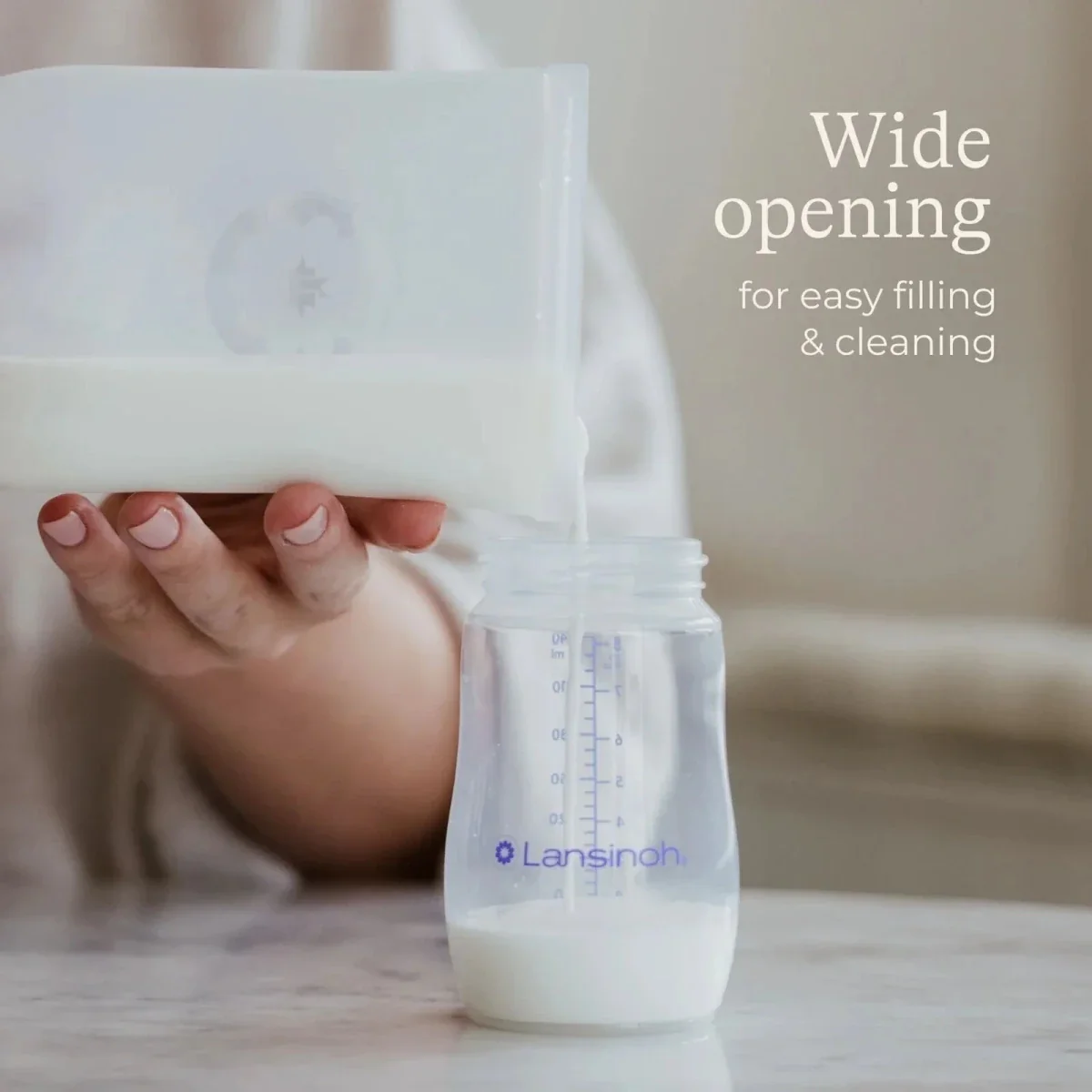 Lansinoh Silicone Breastmilk Storage Bags Pack of 5 - Image 4
