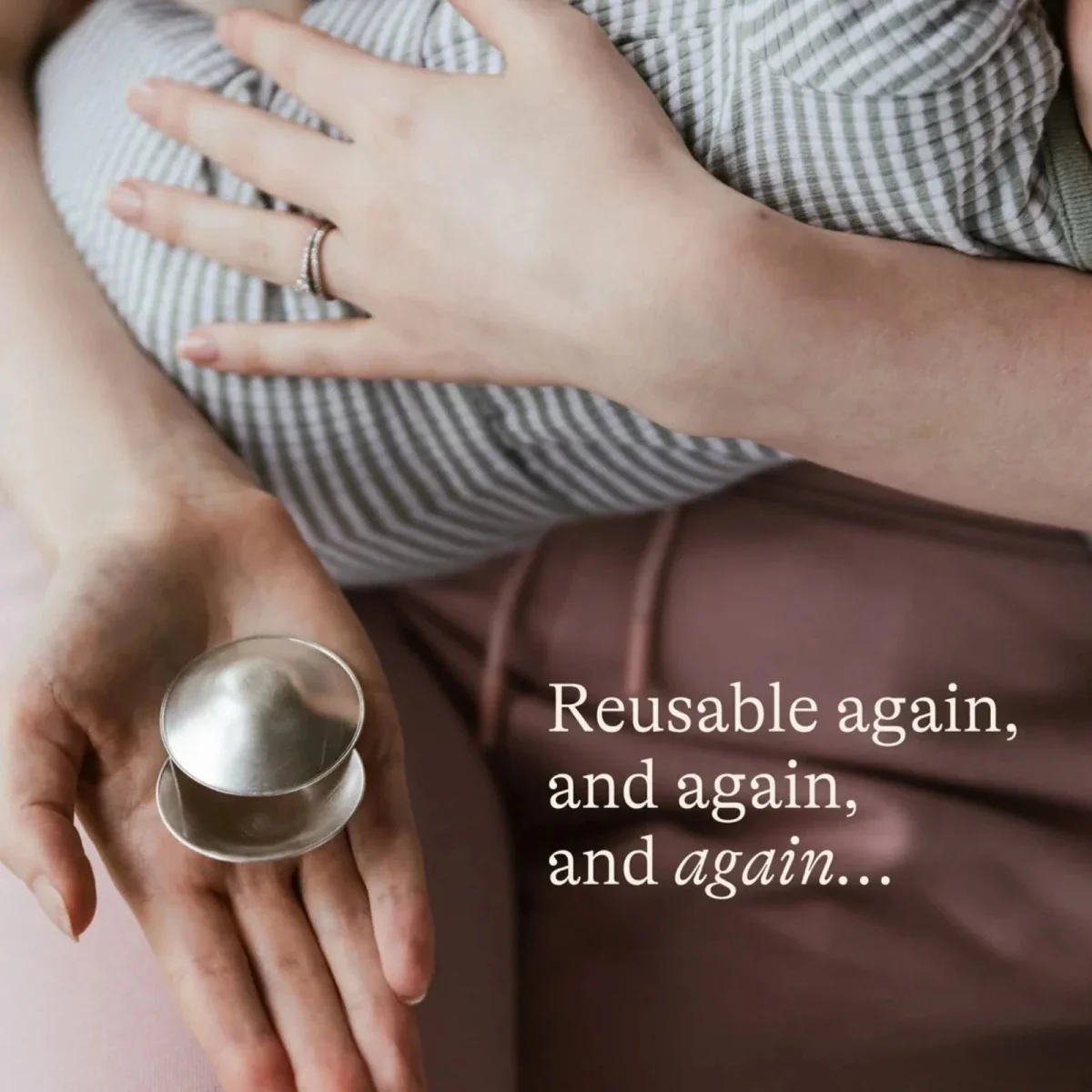 Lansinoh Silver Nursing Cups Pack of 2 - Image 3
