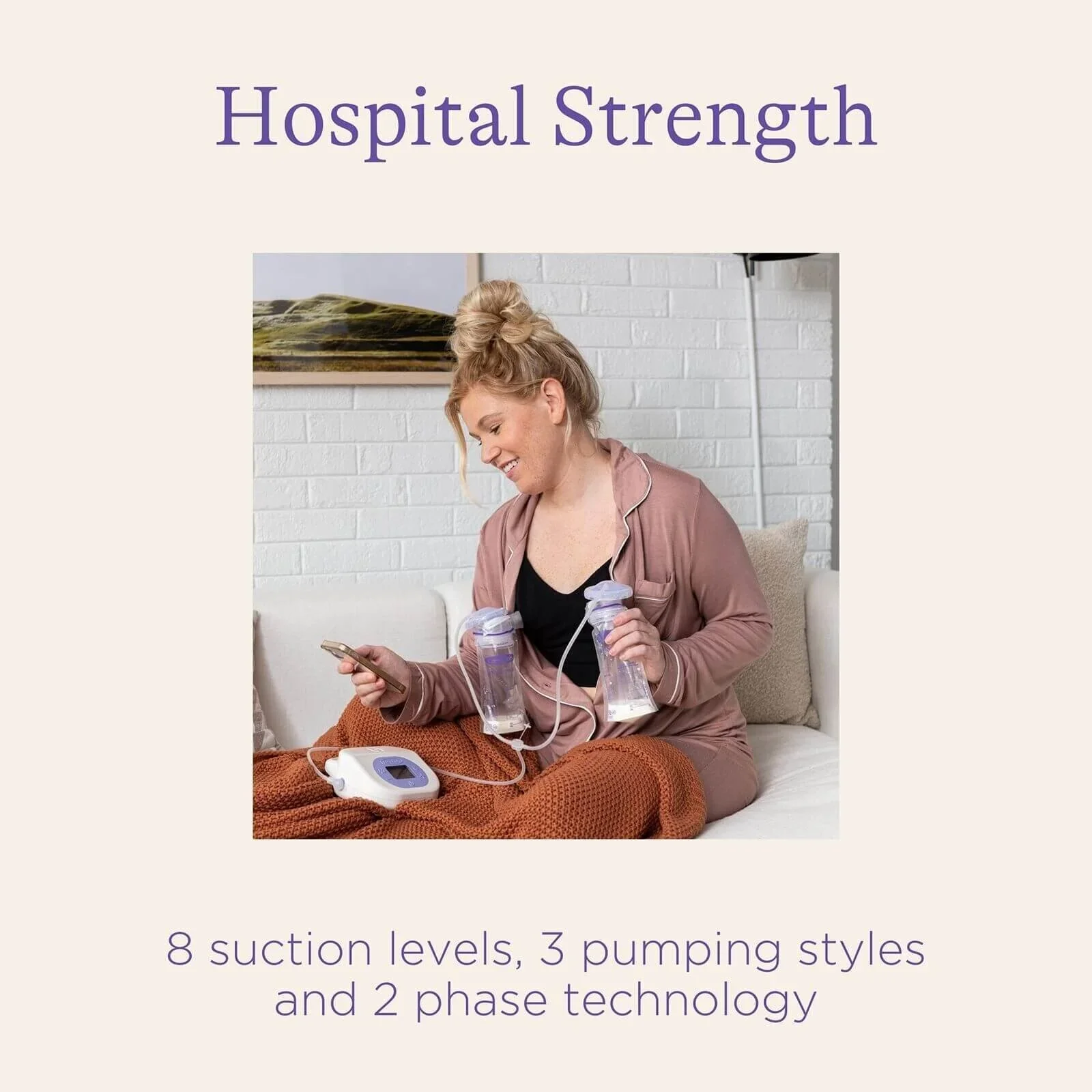 Lansinoh Smart Pump 2.0 Double Electric Breast Pump - Image 2