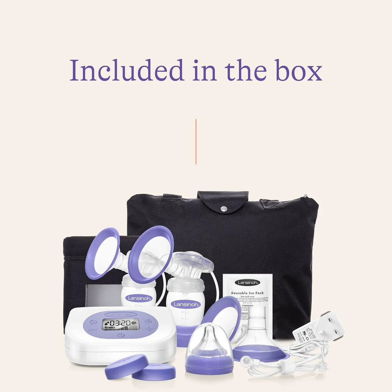 Lansinoh Smart Pump 2.0 Double Electric Breast Pump - Image 5
