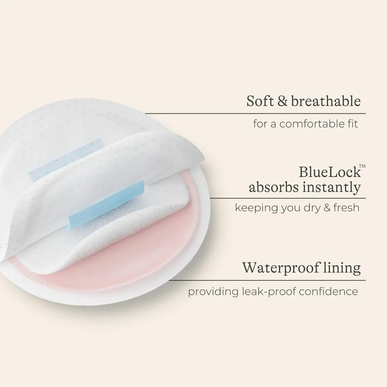 Lansinoh Ultra Thin Stay Dry Nursing Breast Pads 24 pcs - Image 4