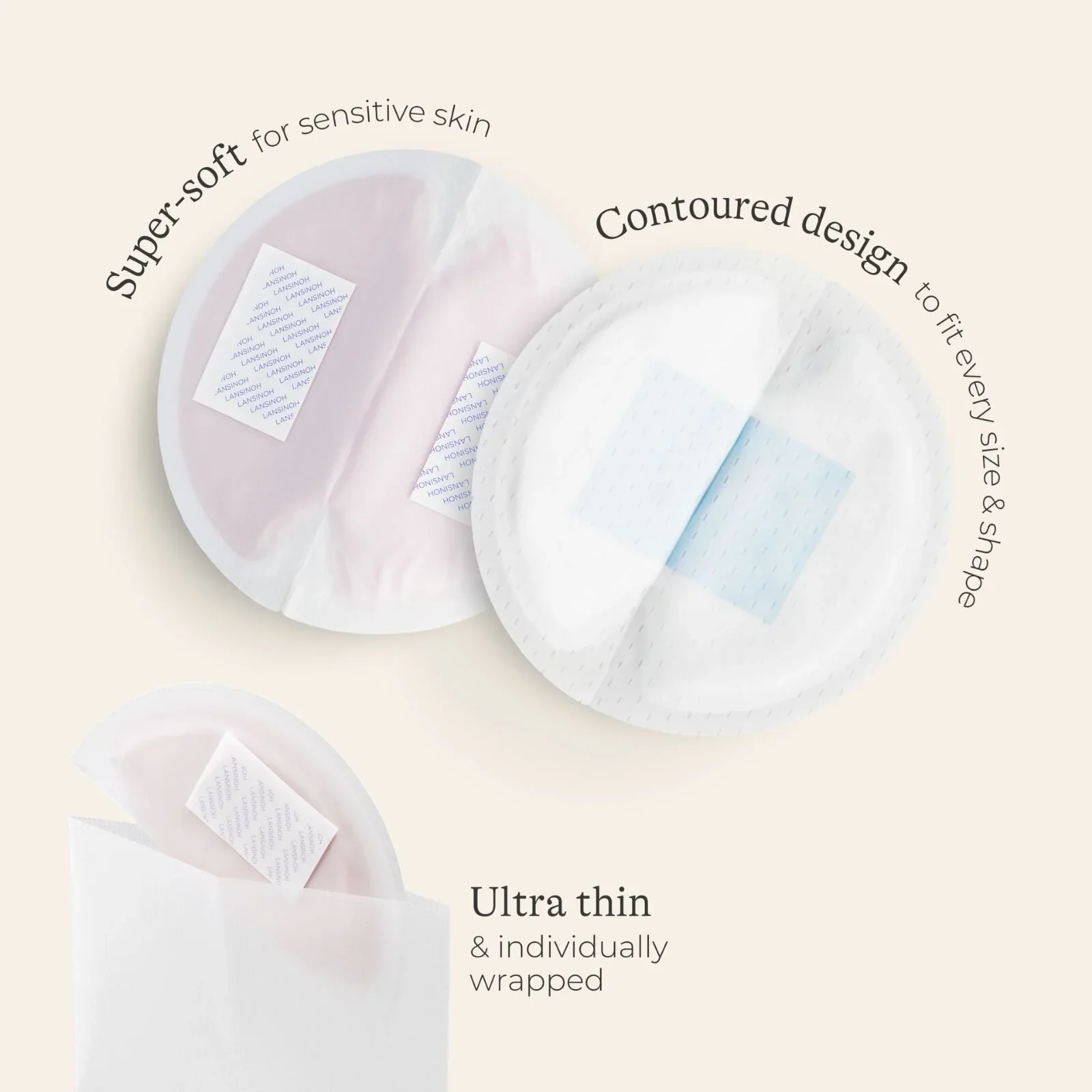 Lansinoh Ultra Thin Stay Dry Nursing Breast Pads 60 pcs - Image 7