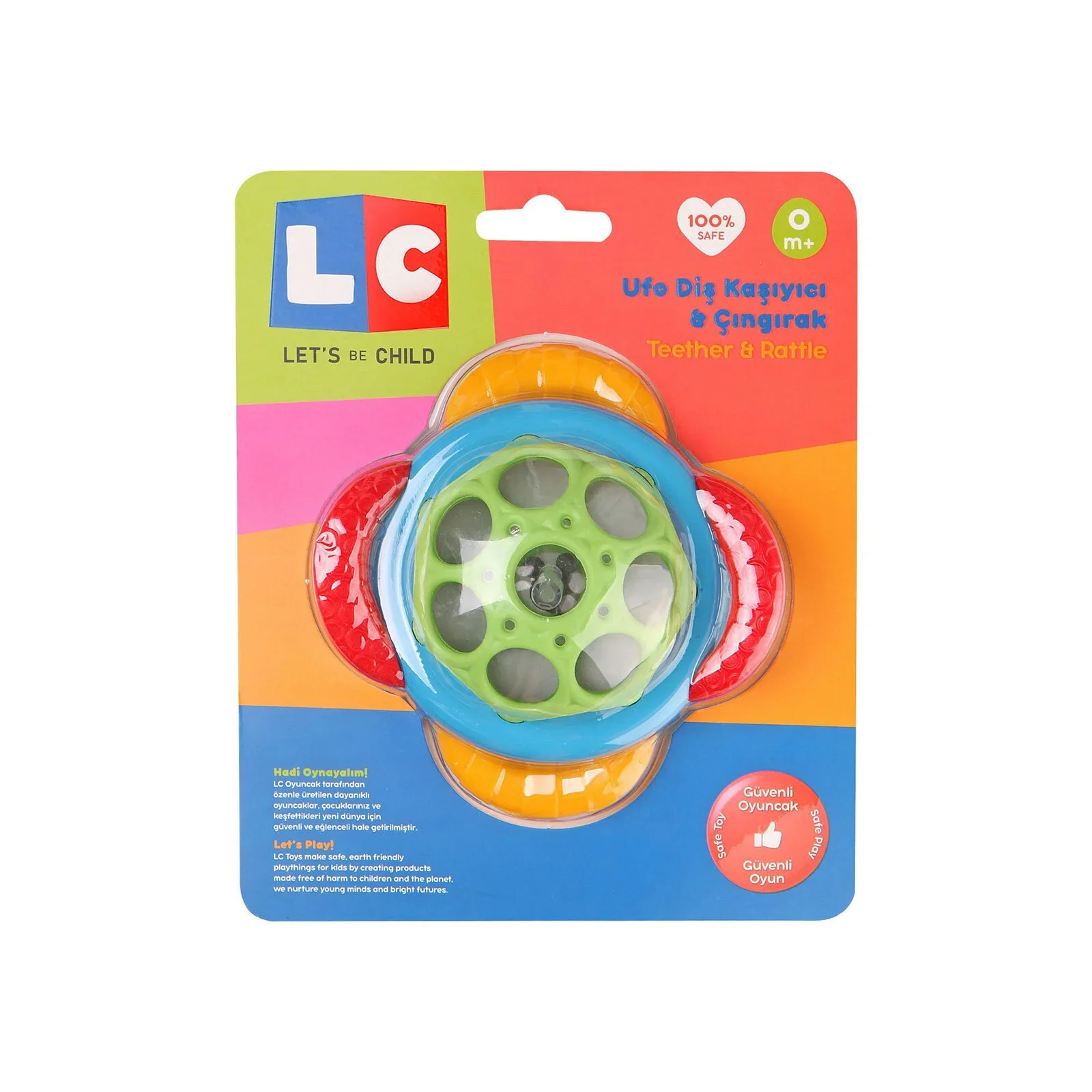 Let's Be Child Ufo Teether & Rattle - Image 4