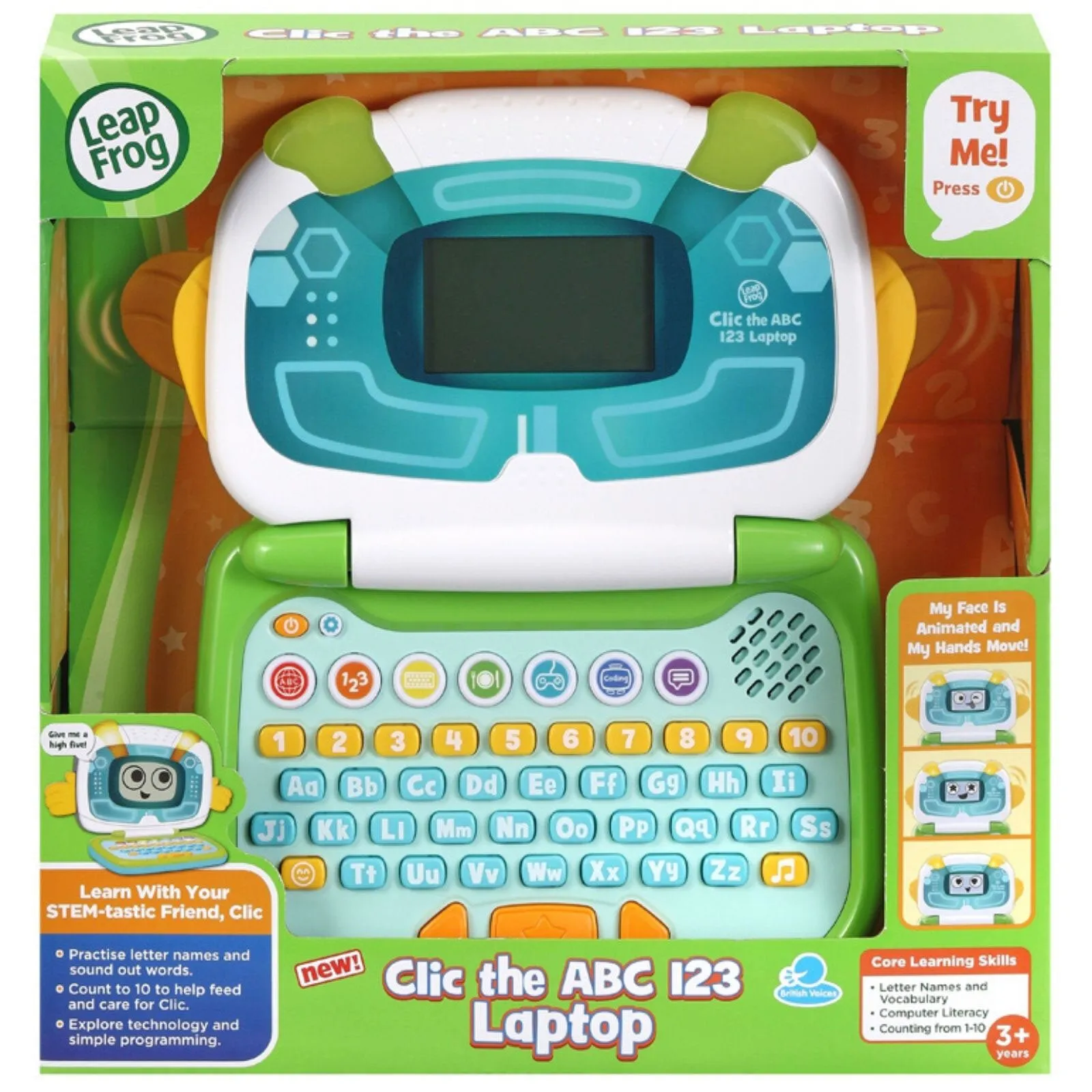 LeapFrog Clic the ABC 123 Laptop - Image 2