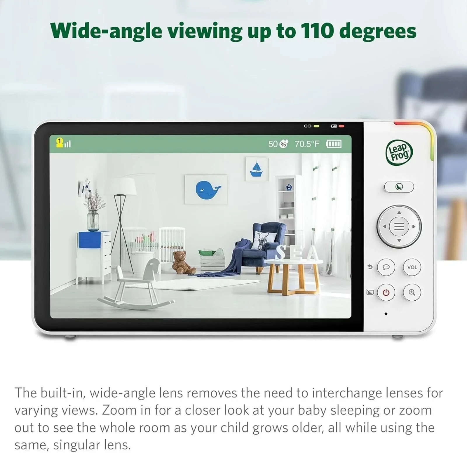 LeapFrog LF915HD 5" High Definition Pan & Tilt Monitor - Image 4