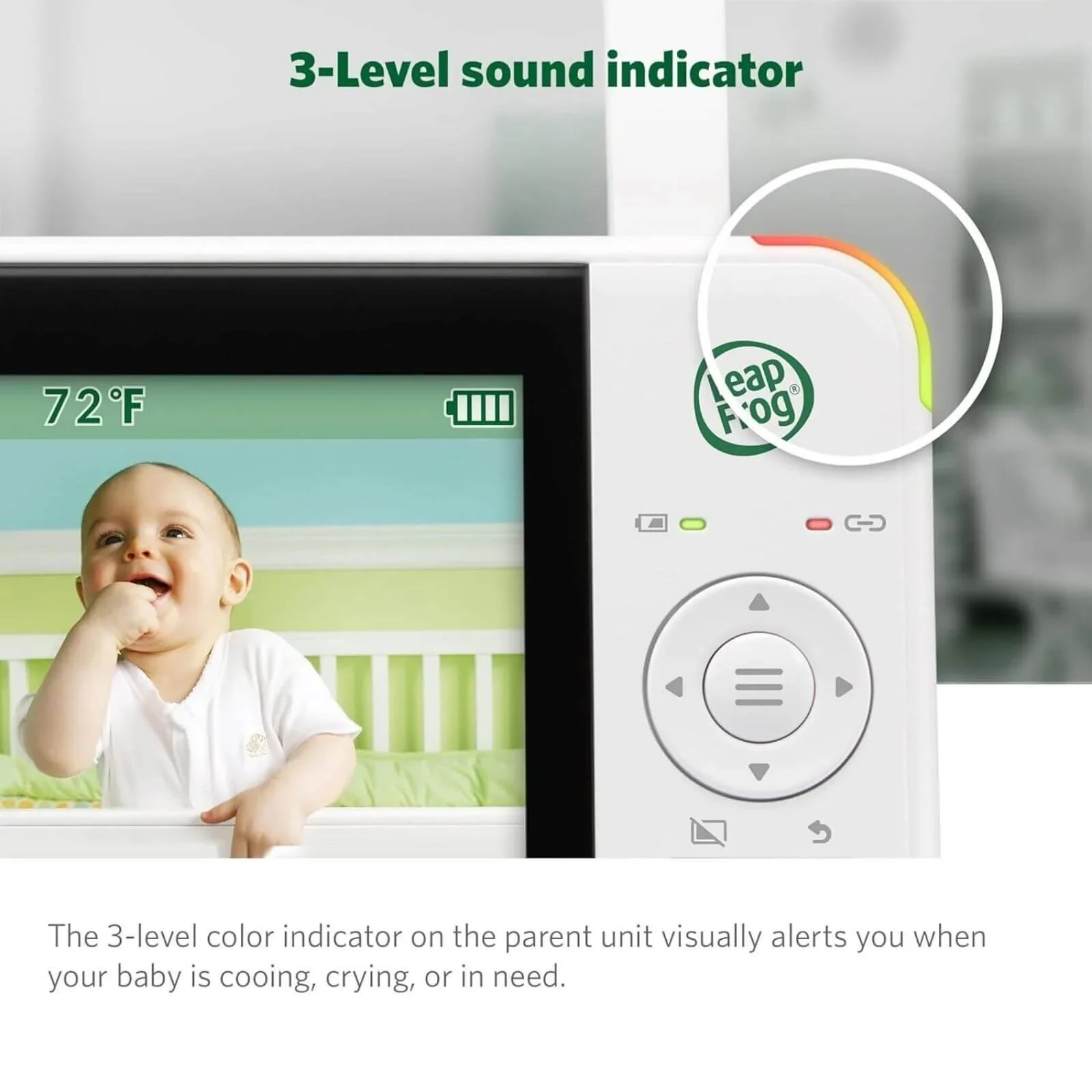 LeapFrog LF2415 5" Night Light Video Monitor - Image 10