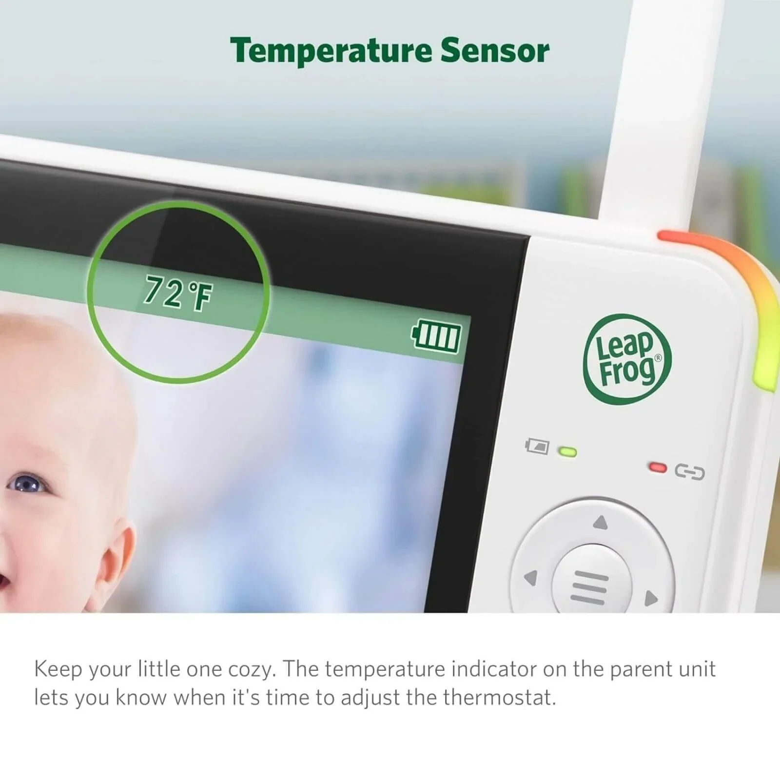 LeapFrog LF2415 5" Night Light Video Monitor - Image 11