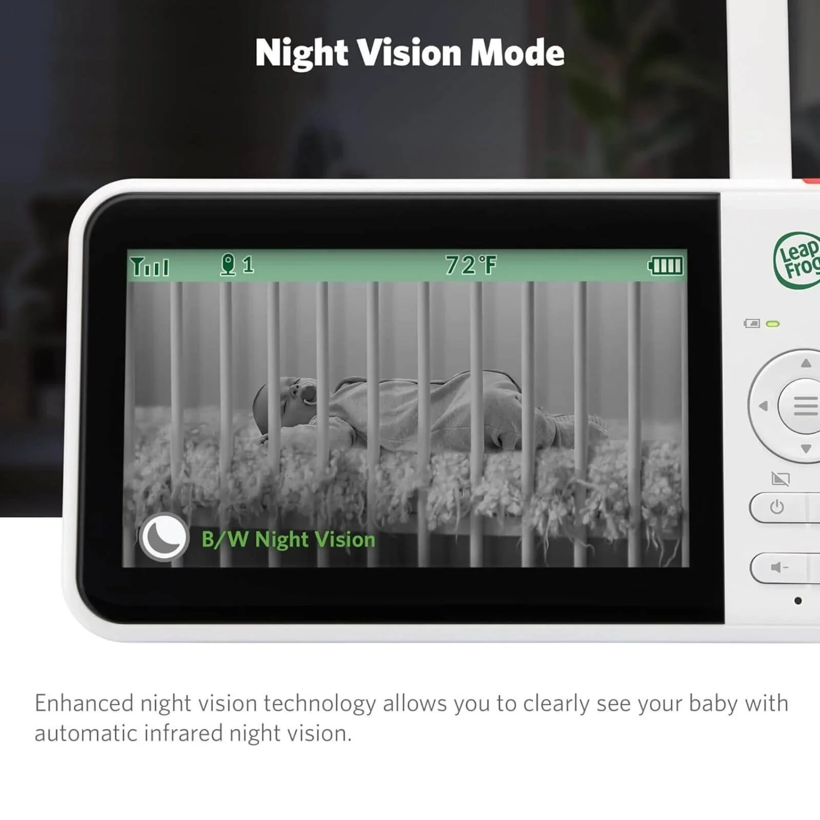 LeapFrog LF2415 5" Night Light Video Monitor - Image 6