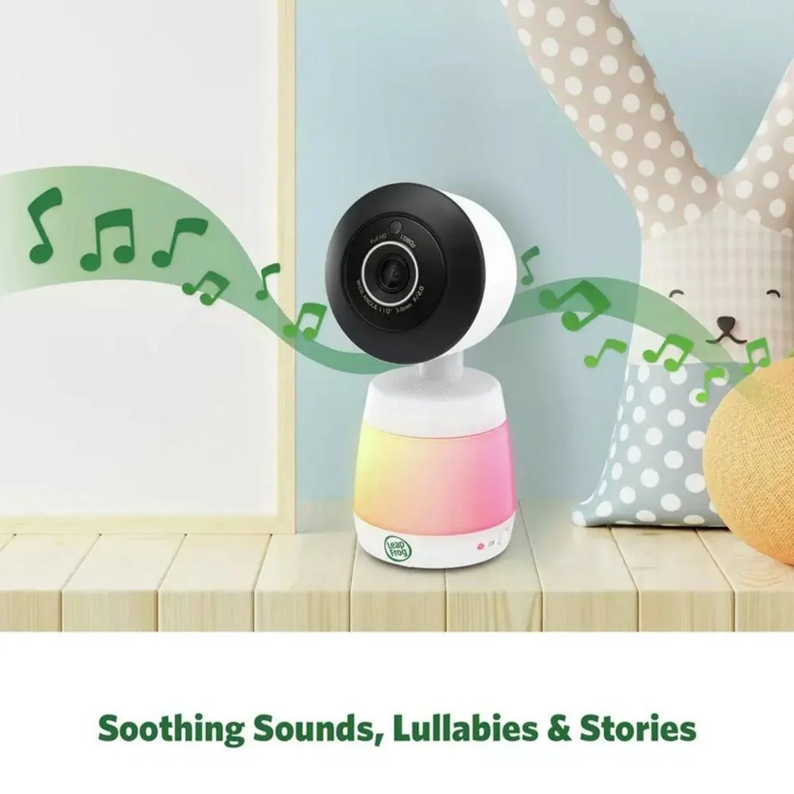 LeapFrog LF2936FHD Touch Screen Wi-Fi Smart Baby Monitor 5.5" 1080p Full HD Colour Display - Image 8