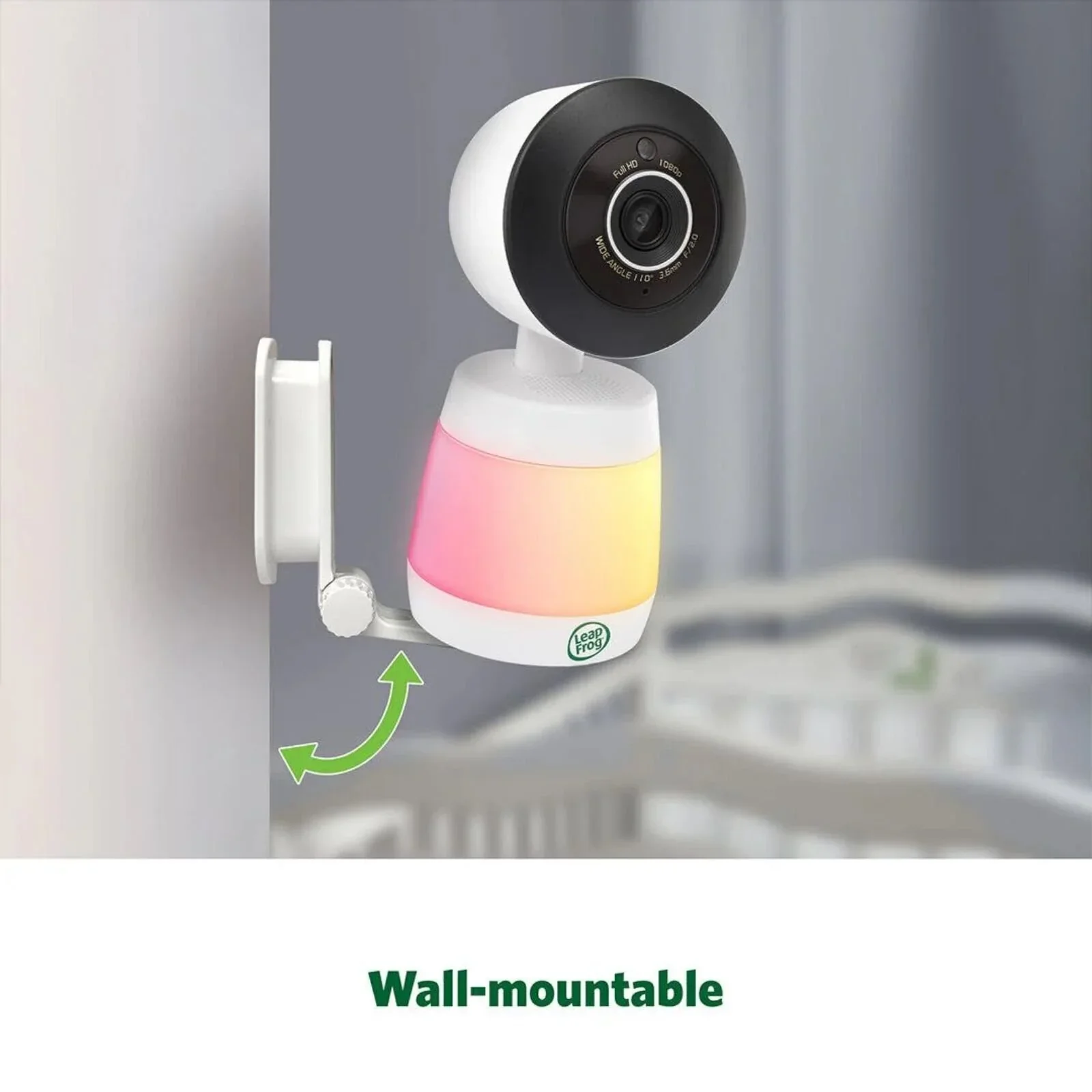 LeapFrog LF2936FHD Touch Screen Wi-Fi Smart Baby Monitor 5.5" 1080p Full HD Colour Display - Image 9