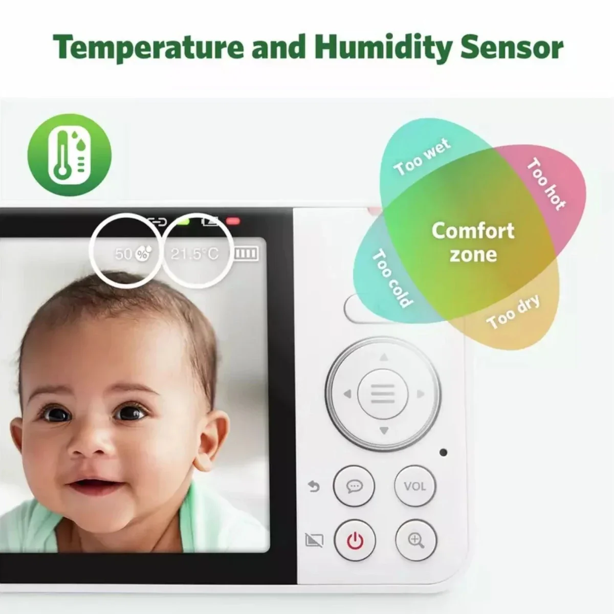 LeapFrog LF4915HD 5" Wi-Fi Pan & Tilt Monitor - Image 10