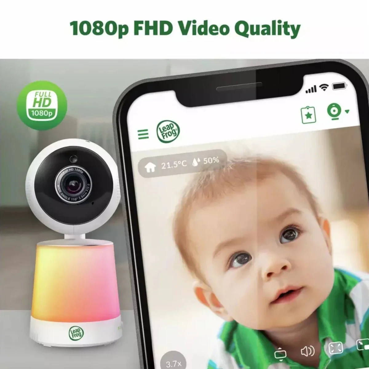 LeapFrog LF4915HD 5" Wi-Fi Pan & Tilt Monitor - Image 8