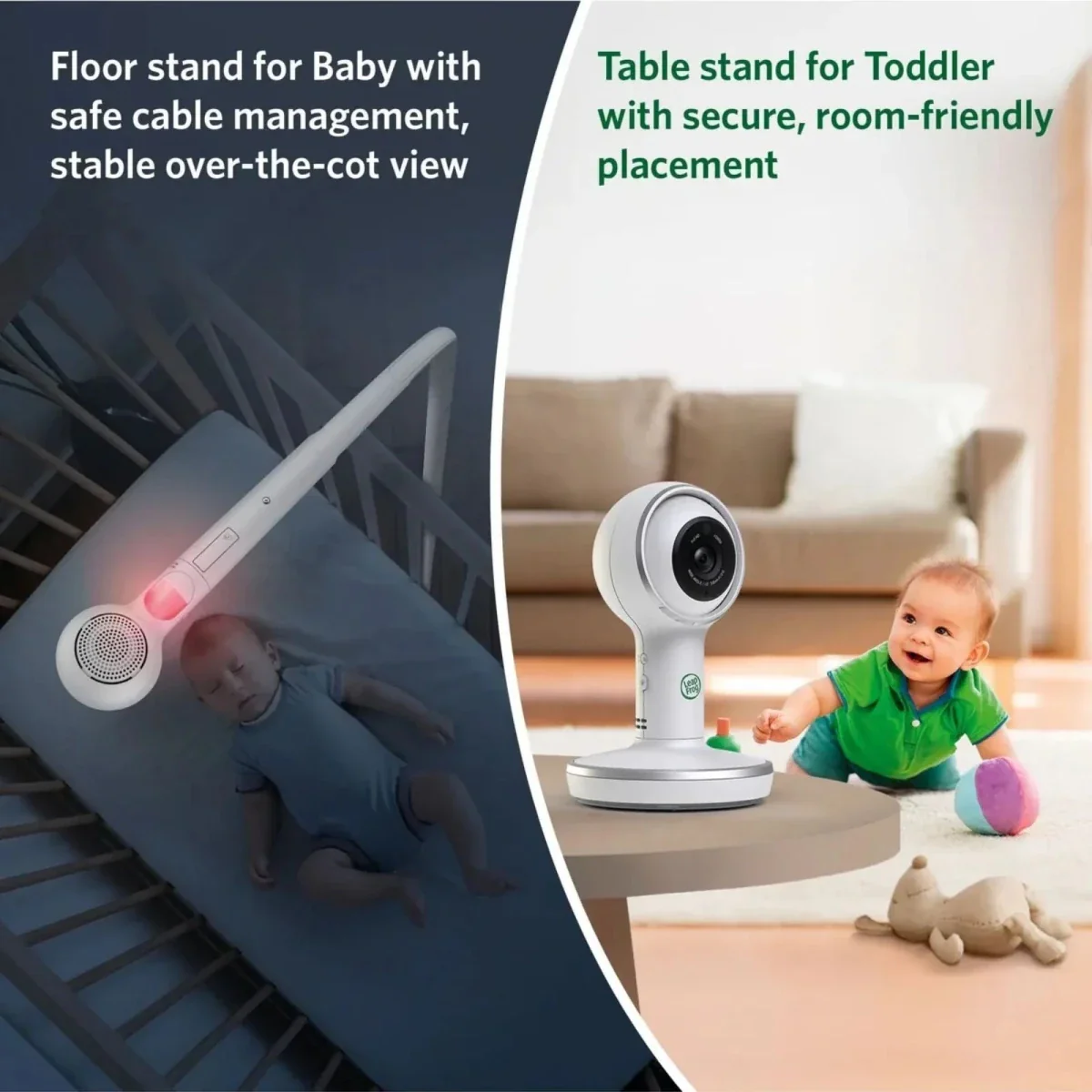 LeapFrog LF5817HD 7" Wi-Fi Smart Video Baby Monitor - Image 8