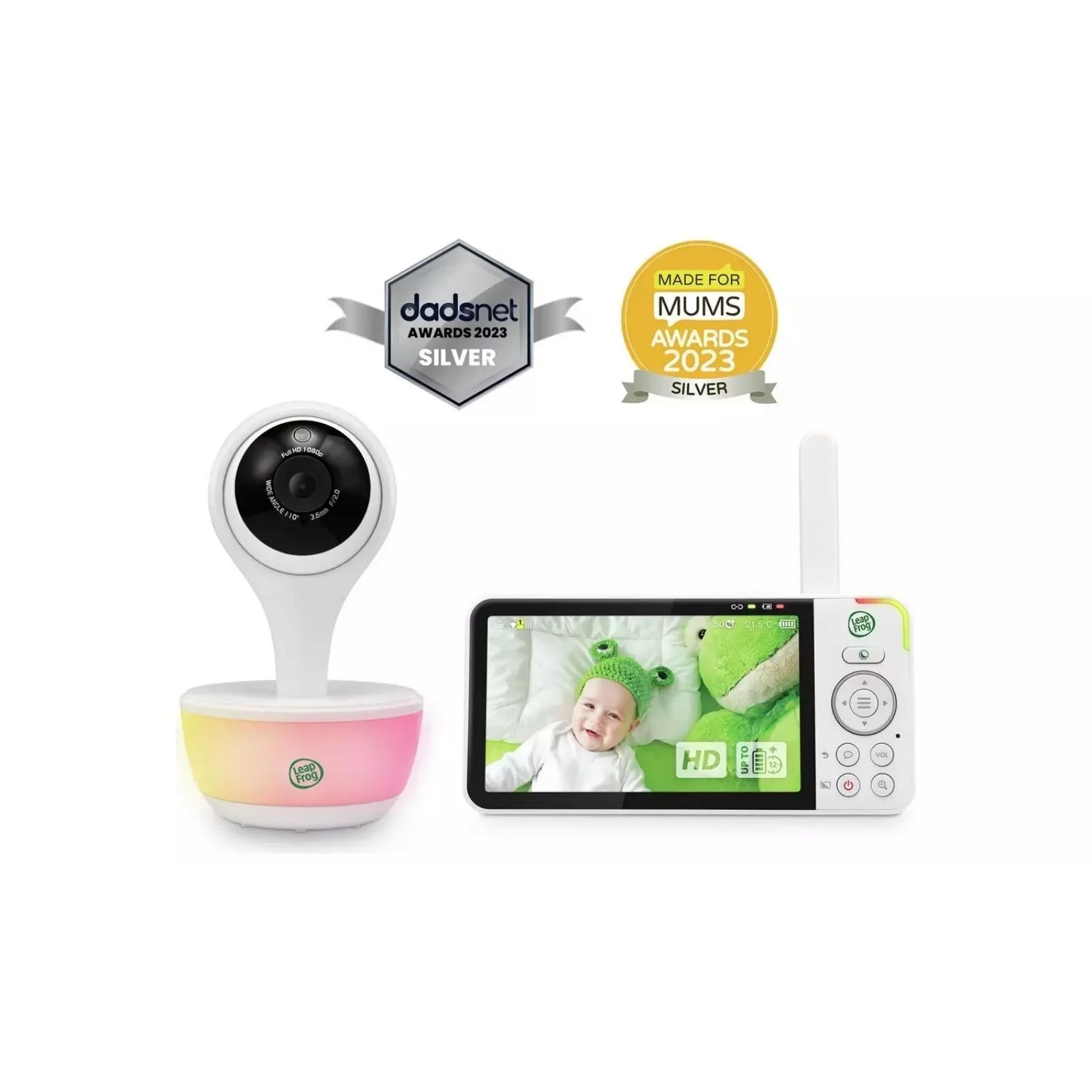 LeapFrog LF815HD Wi-Fi Smart 5" HD Video Baby Monitor - Image 11