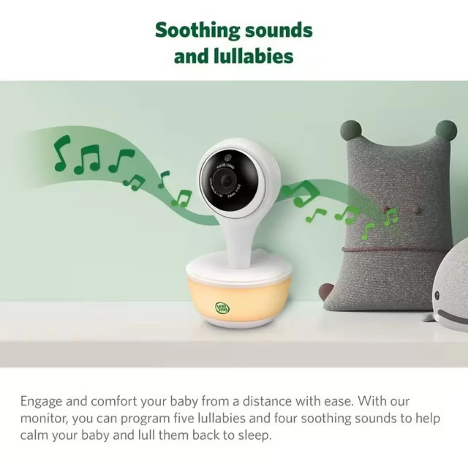 LeapFrog LF815HD Wi-Fi Smart 5" HD Video Baby Monitor - Image 9