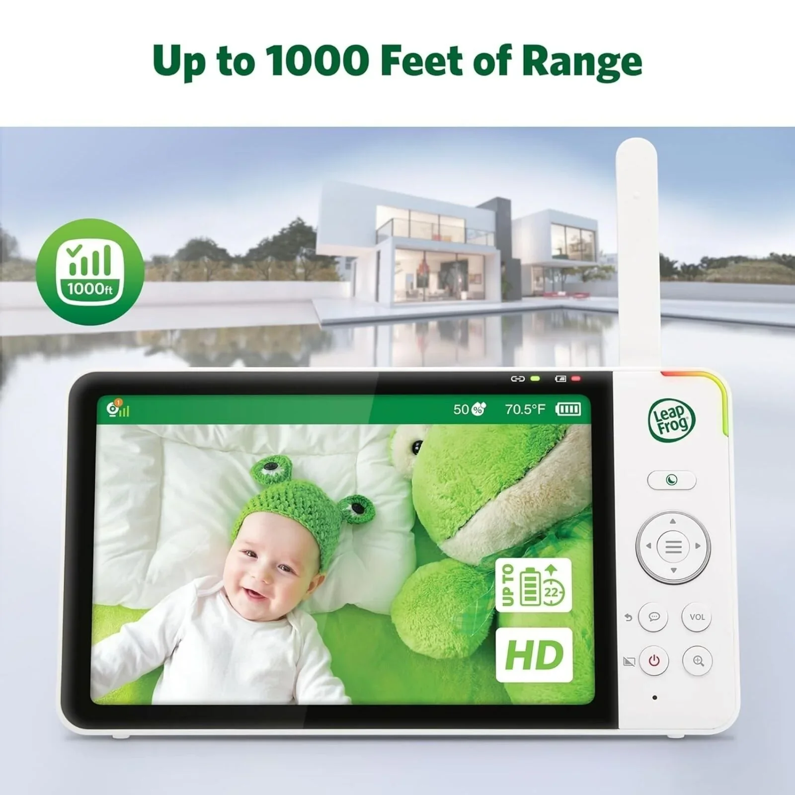 LeapFrog LF920HD 7" HD Video Baby Monitor - Image 12