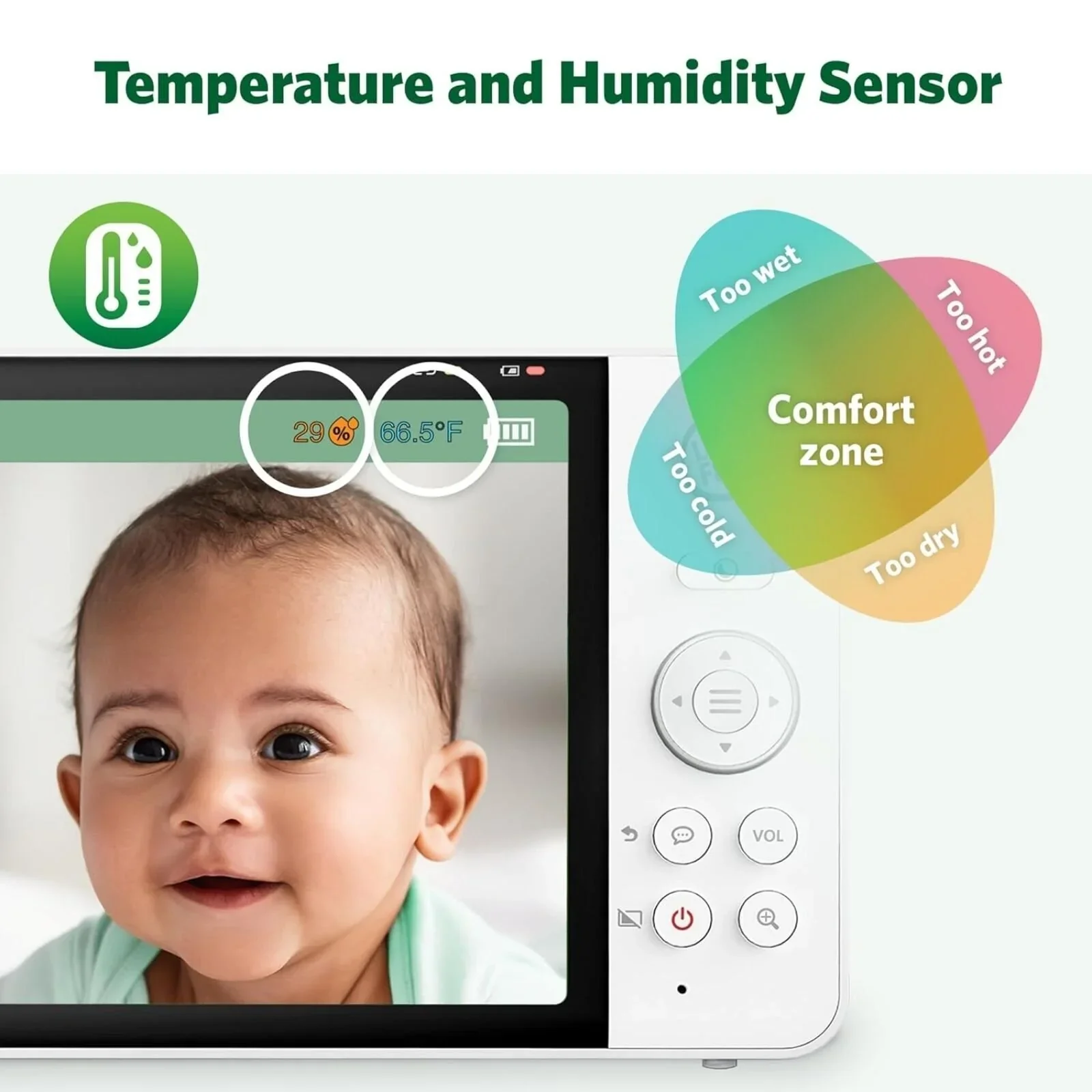 LeapFrog LF920HD 7" HD Video Baby Monitor - Image 13