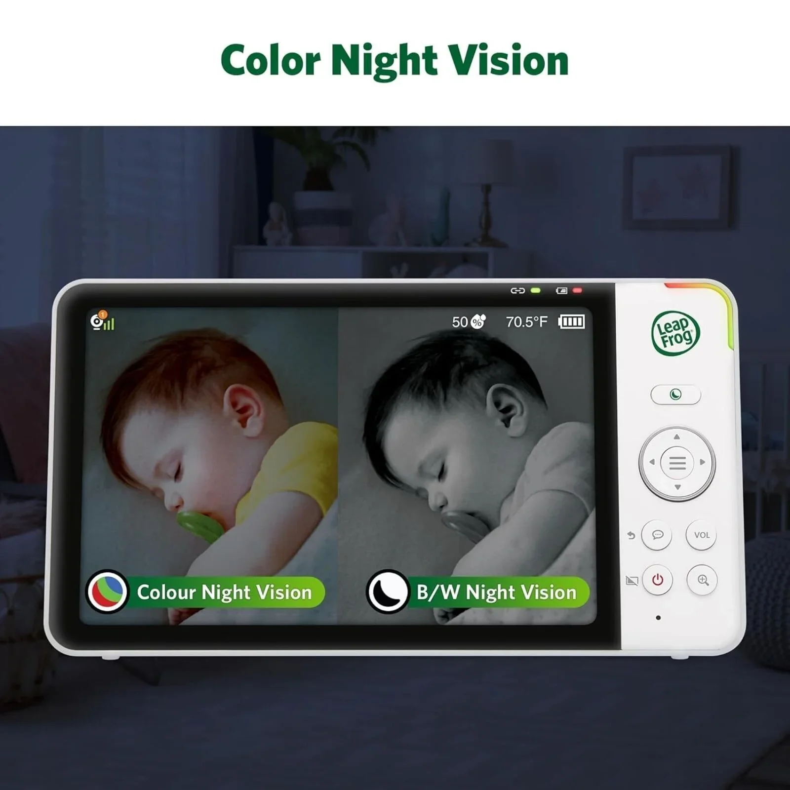 LeapFrog LF920HD 7" HD Video Baby Monitor - Image 4
