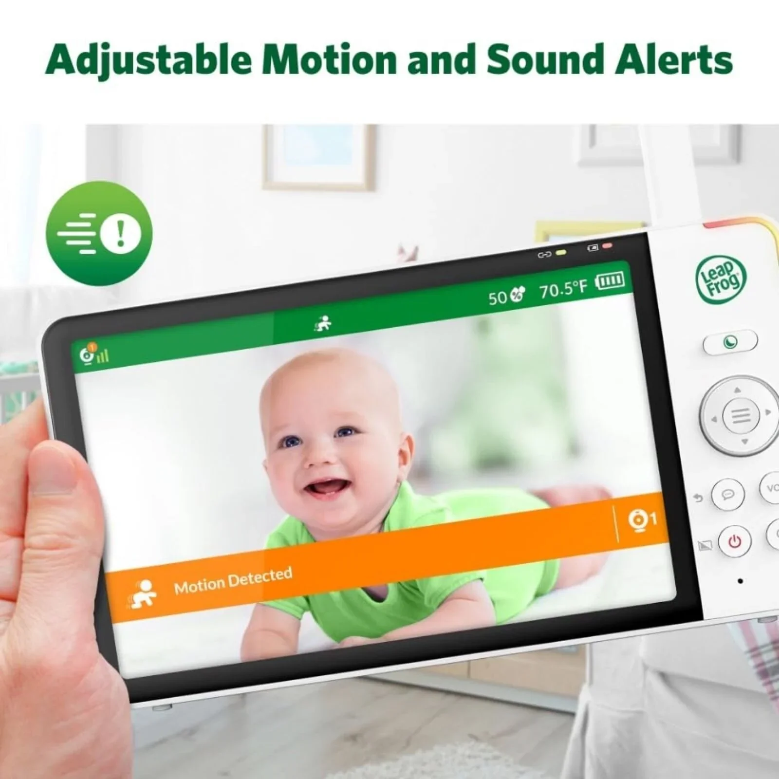 LeapFrog LF920HD 7" HD Video Baby Monitor - Image 6