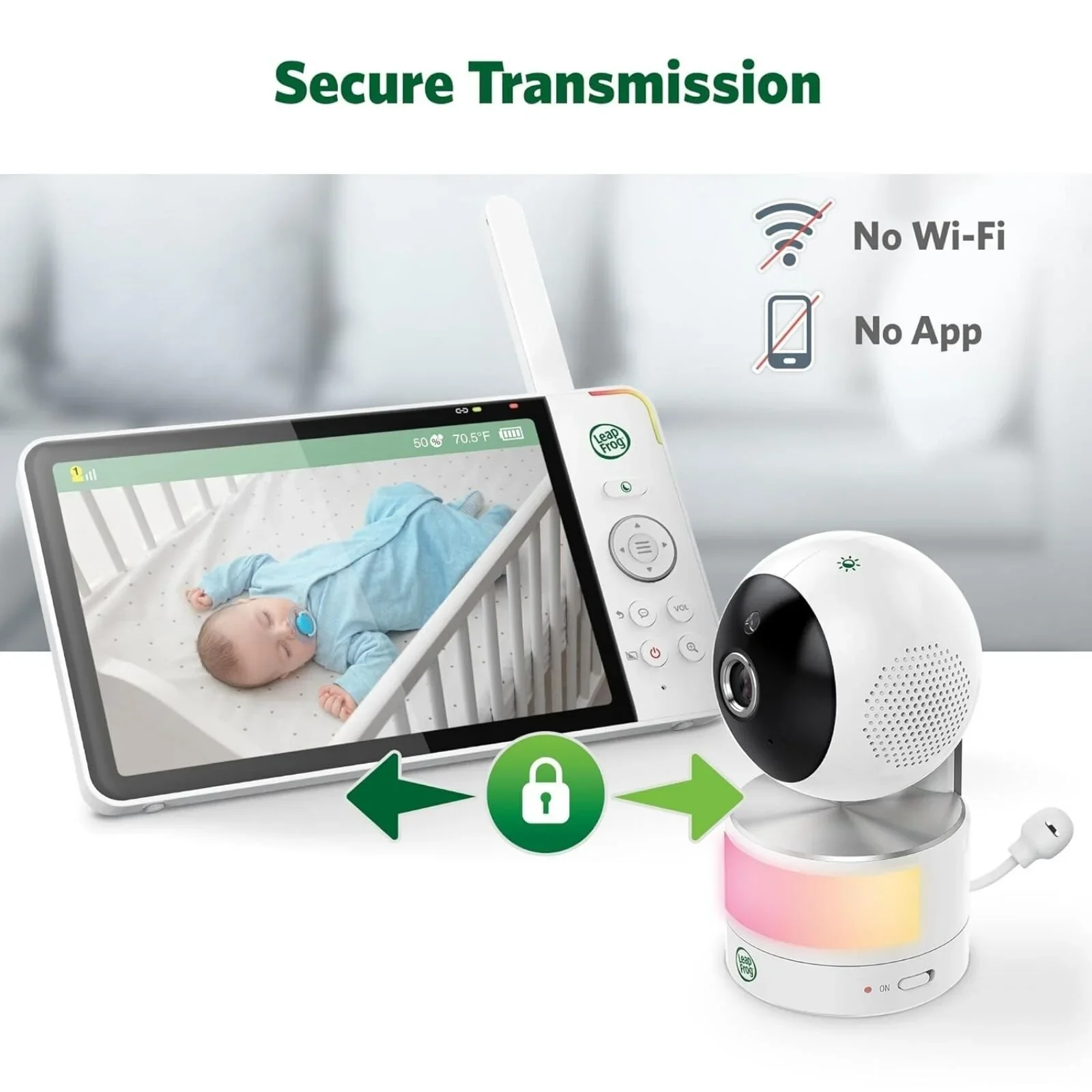 LeapFrog LF920HD 7" HD Video Baby Monitor - Image 8