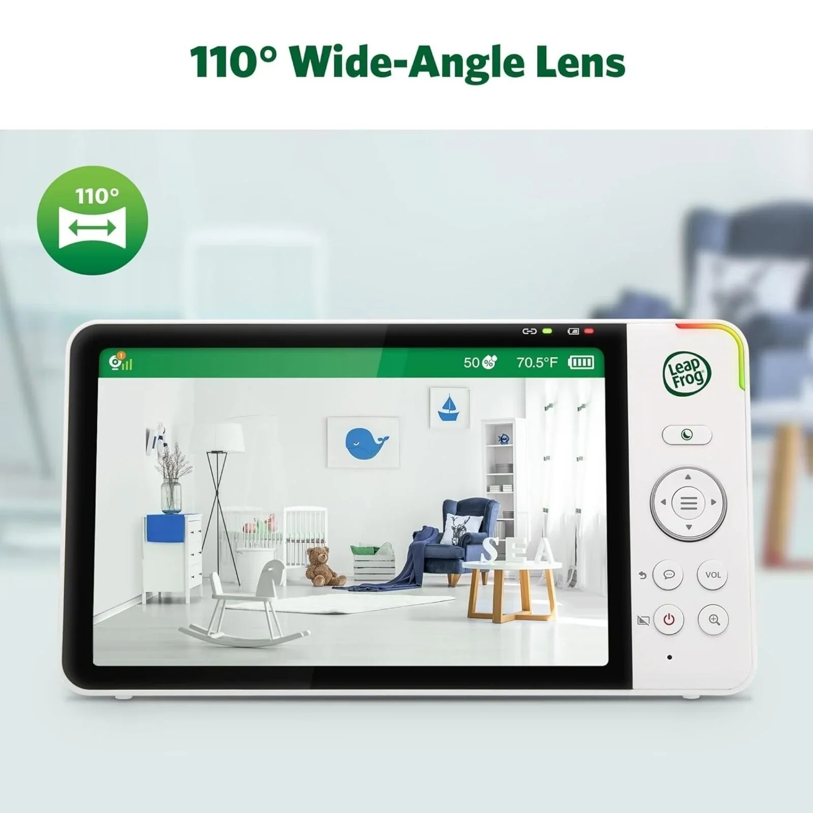 LeapFrog LF920HD 7" HD Video Baby Monitor - Image 9