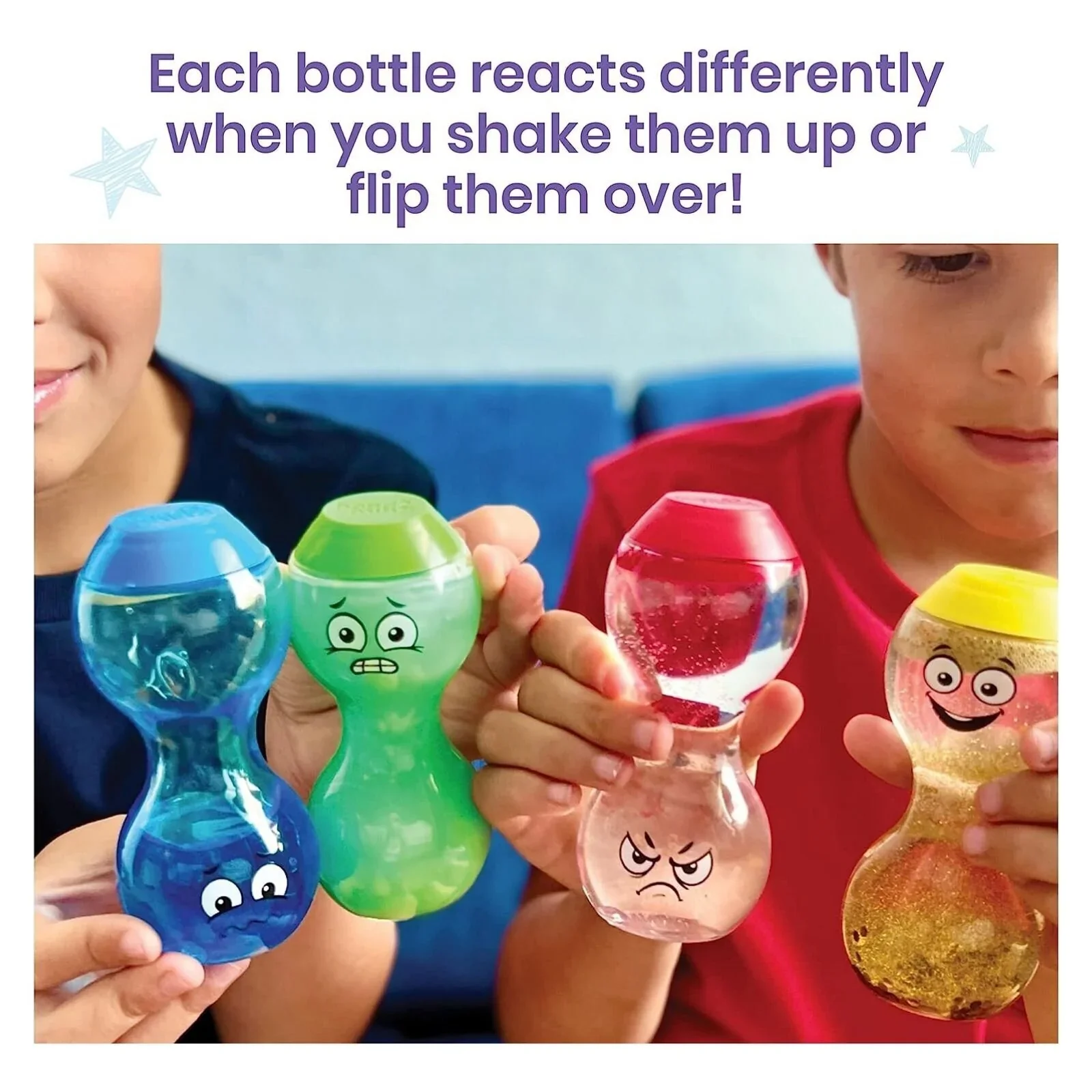 Learning Resources Express Your Feelings Sensory Bottles - Image 2
