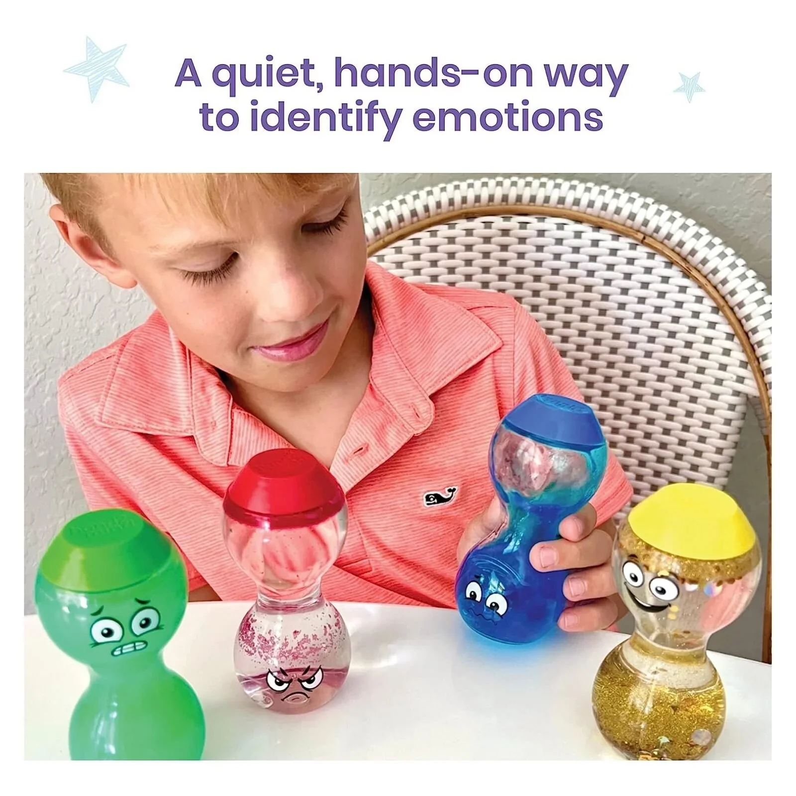 Learning Resources Express Your Feelings Sensory Bottles - Image 3