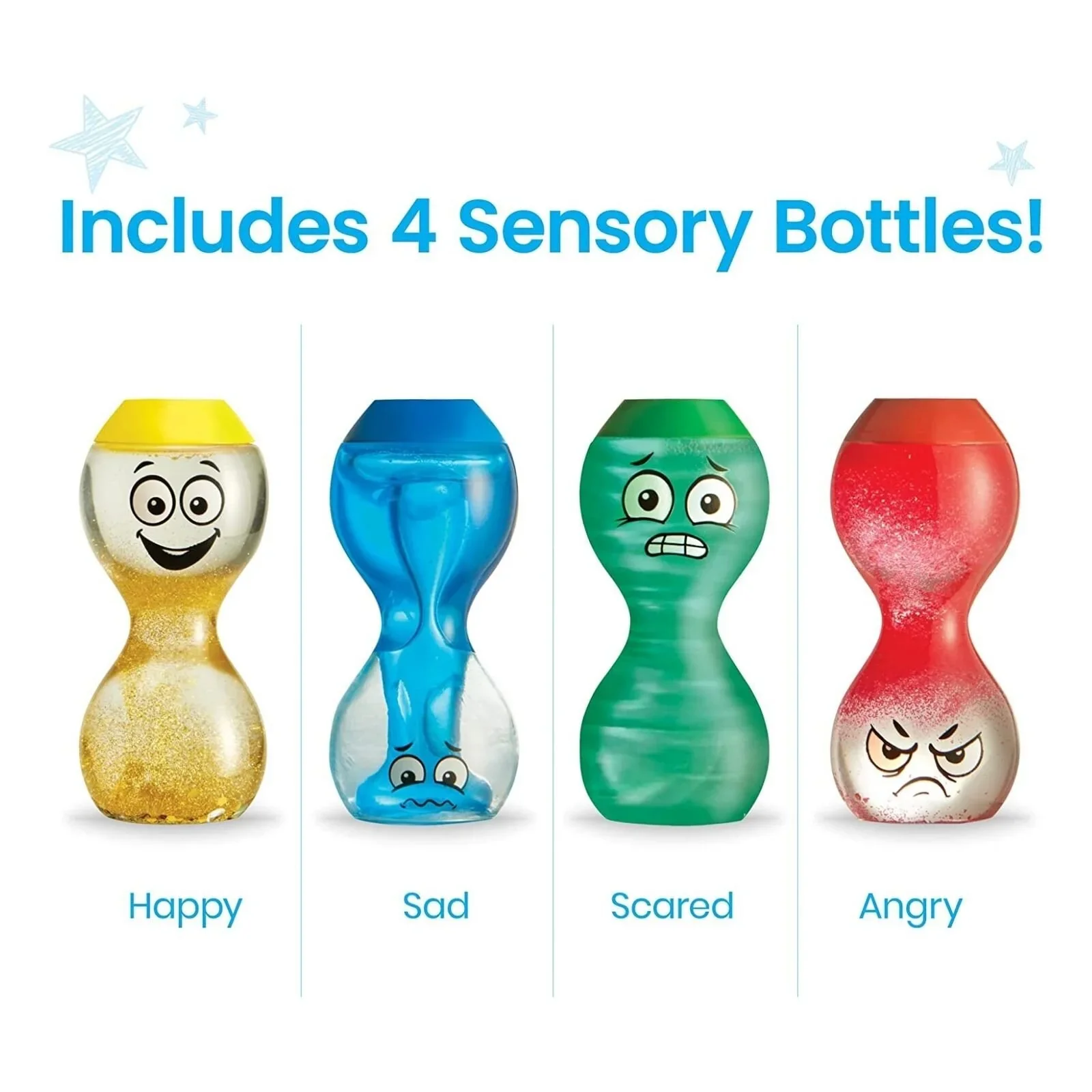 Learning Resources Express Your Feelings Sensory Bottles - Image 6