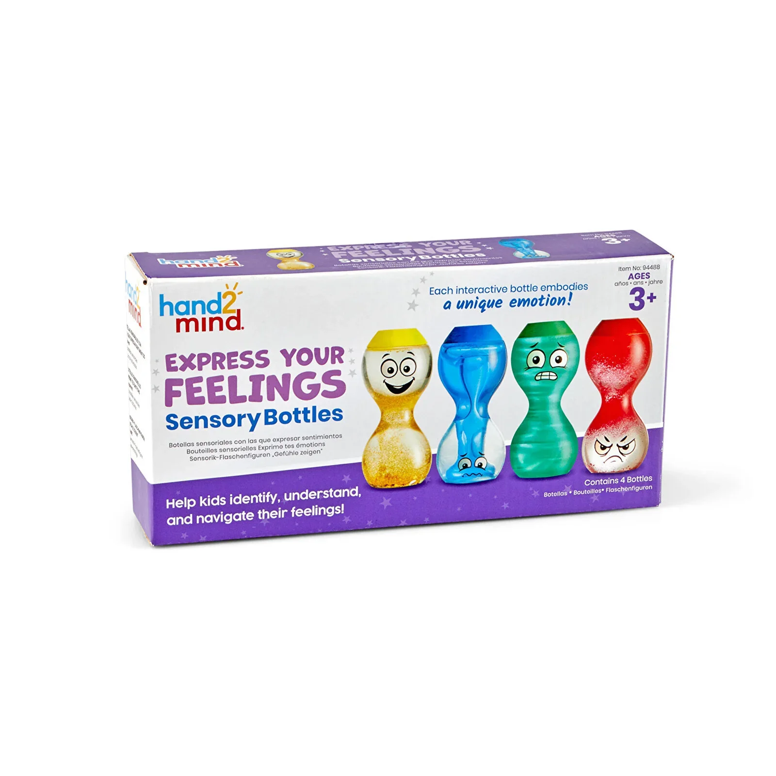 Learning Resources Express Your Feelings Sensory Bottles - Image 7