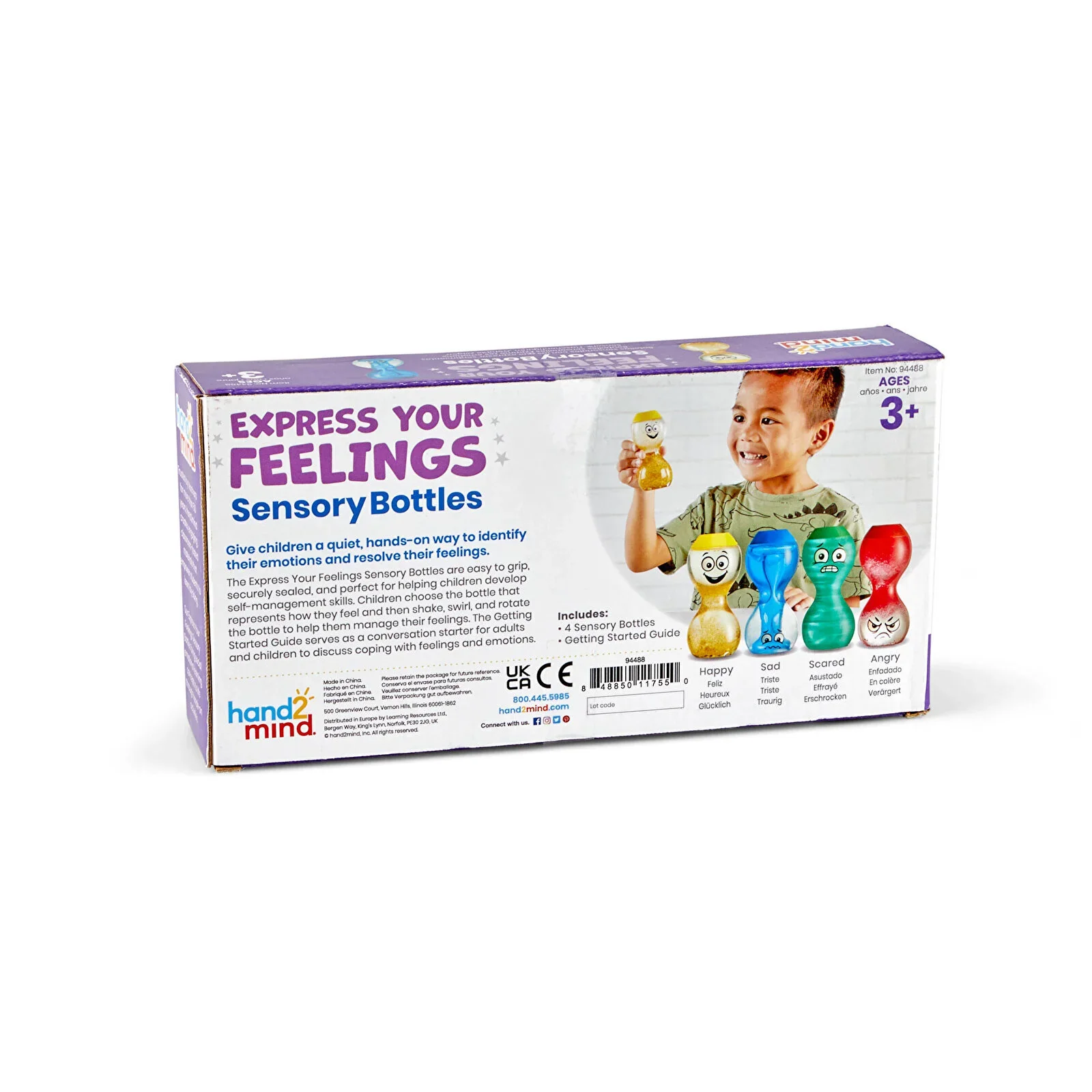 Learning Resources Express Your Feelings Sensory Bottles - Image 8