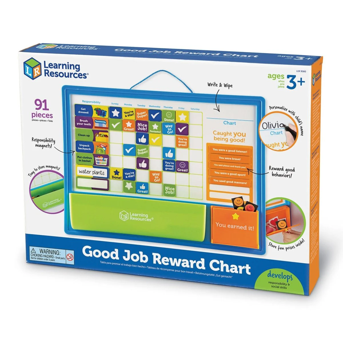 Learning Resources Good Job Reward Chart - Image 5