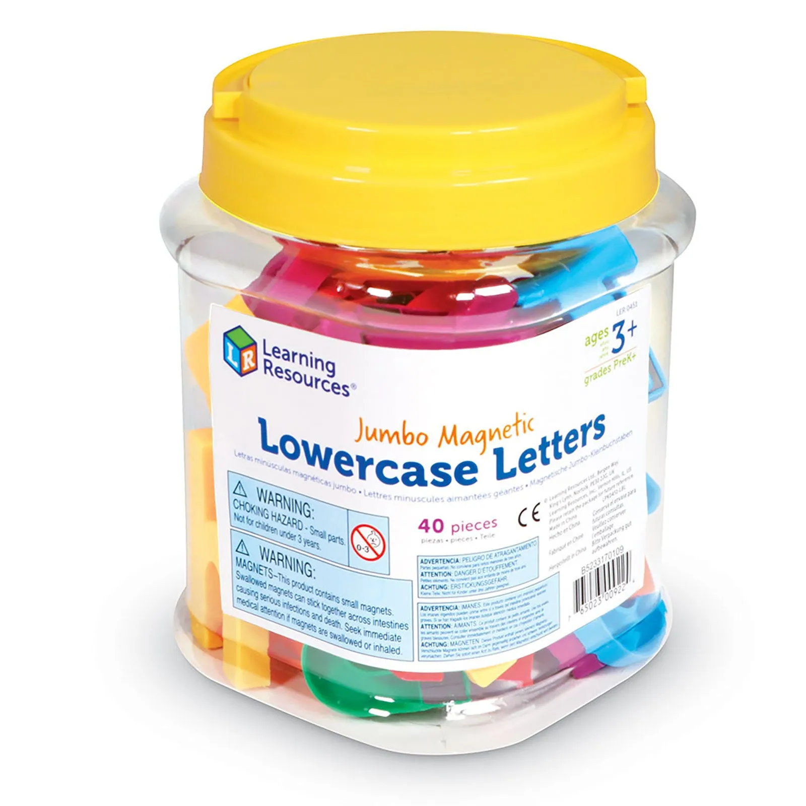 Learning Resources Jumbo Magnetic Lowercase Letters 40 pcs - Image 6