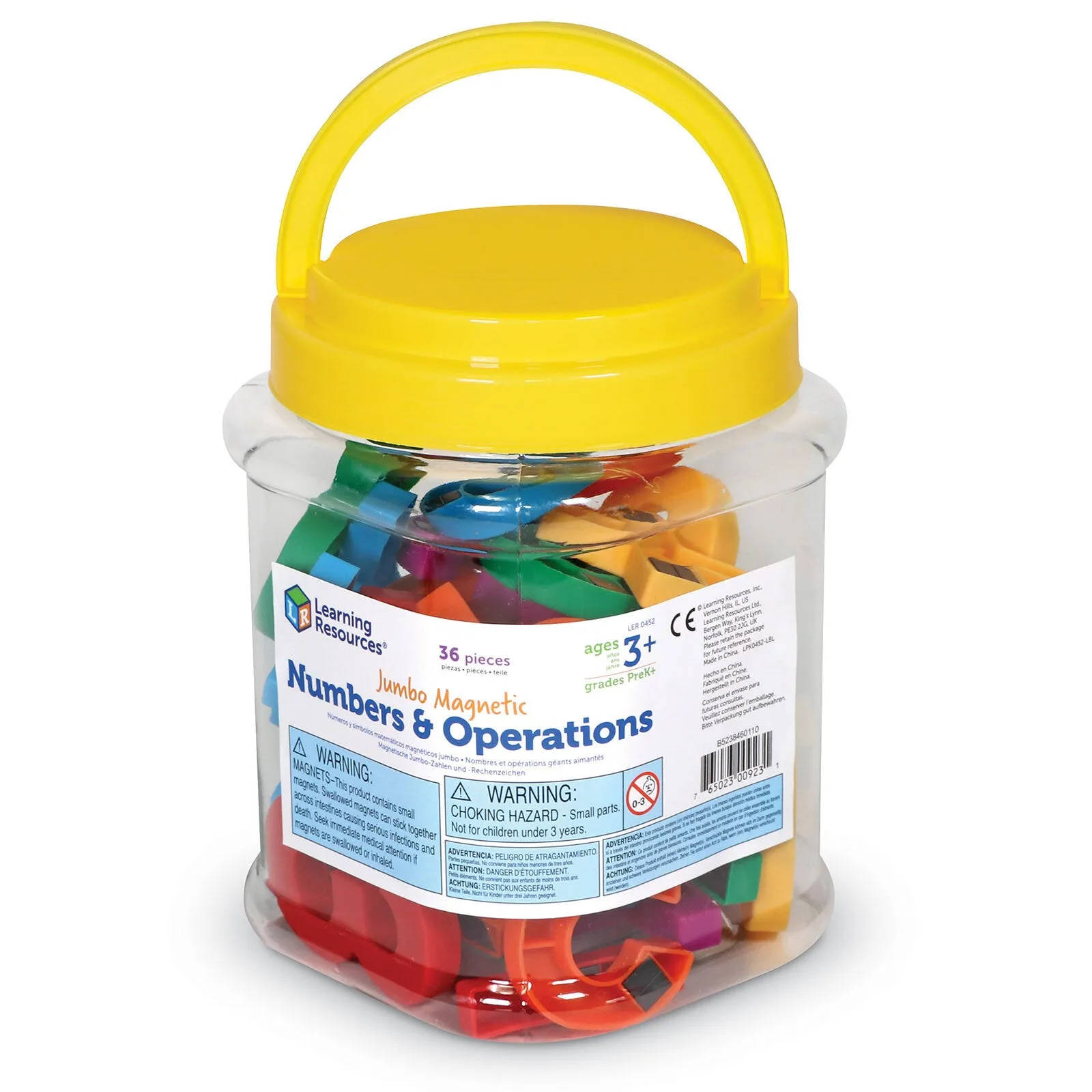 Learning Resources Jumbo Magnetic Numbers & Operations 36 pcs - Image 5