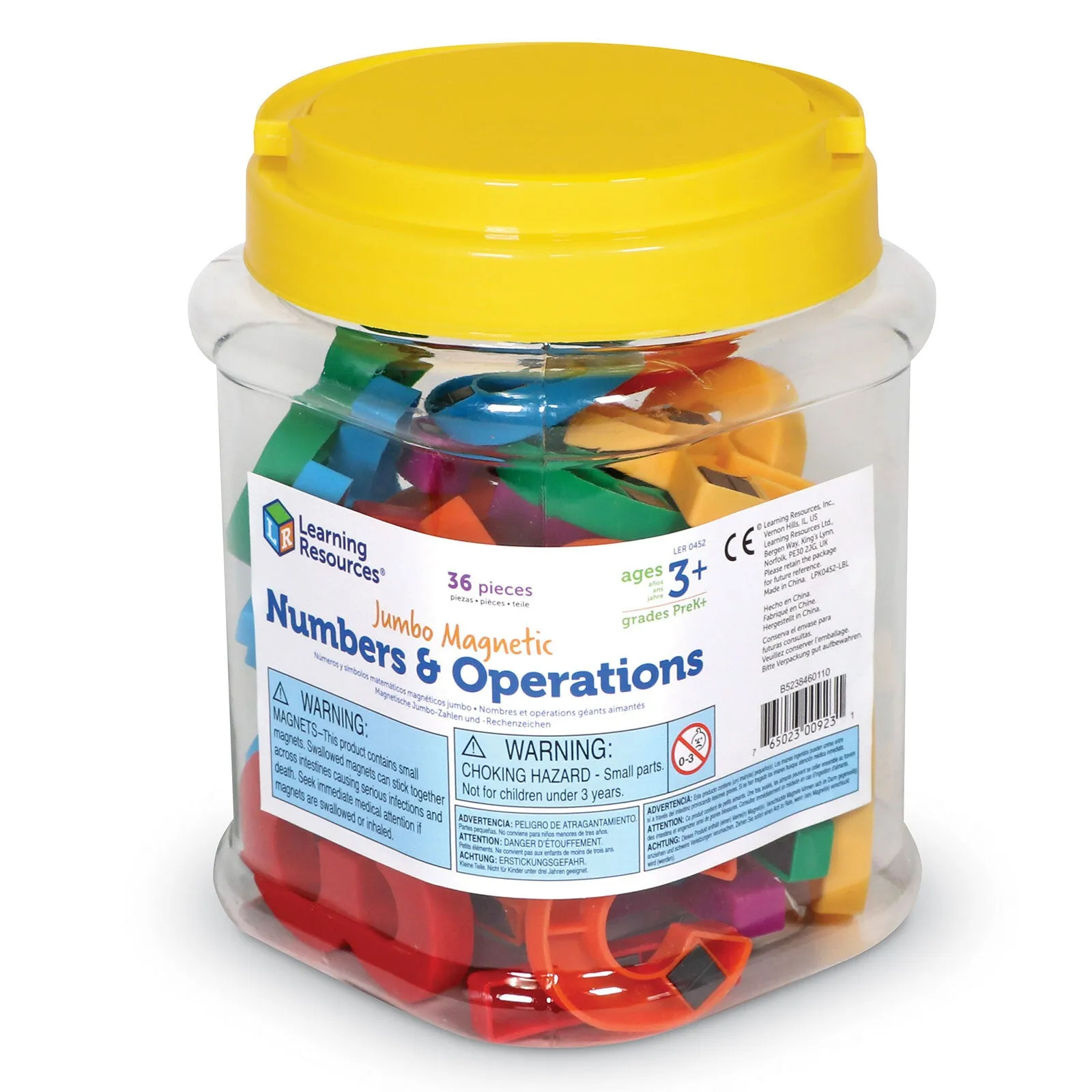 Learning Resources Jumbo Magnetic Numbers & Operations 36 pcs - Image 6
