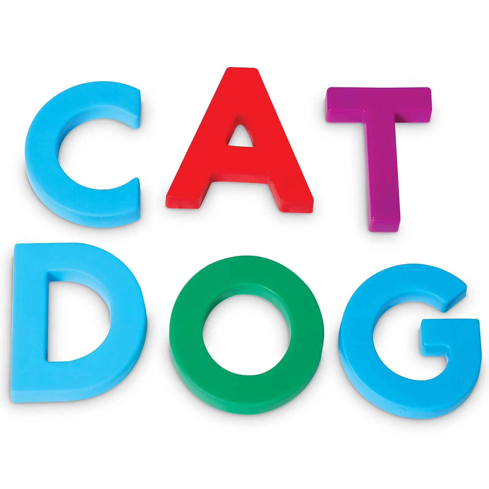 Learning Resources Jumbo Magnetic Uppercase Letters 40 pcs - Image 2