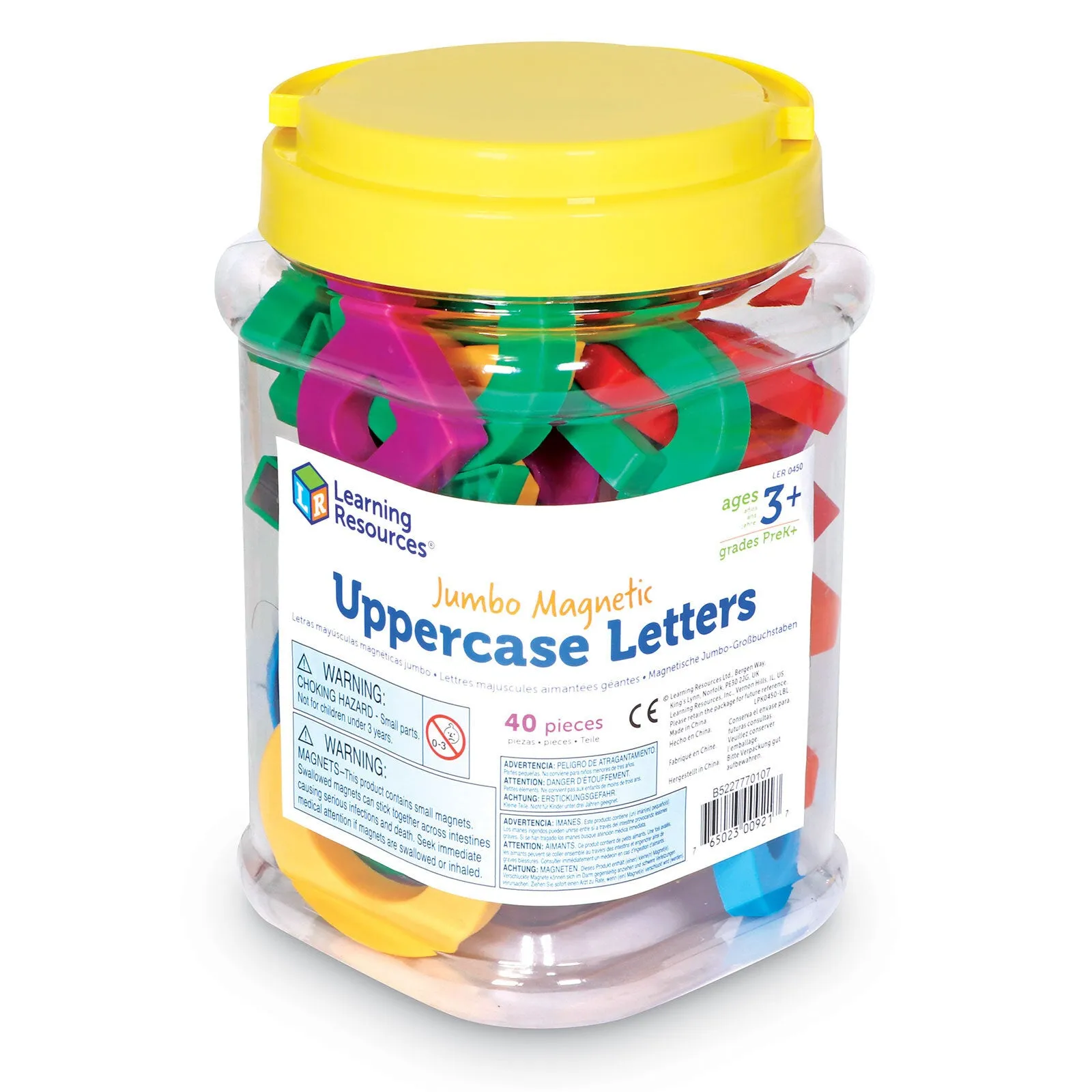 Learning Resources Jumbo Magnetic Uppercase Letters 40 pcs - Image 5