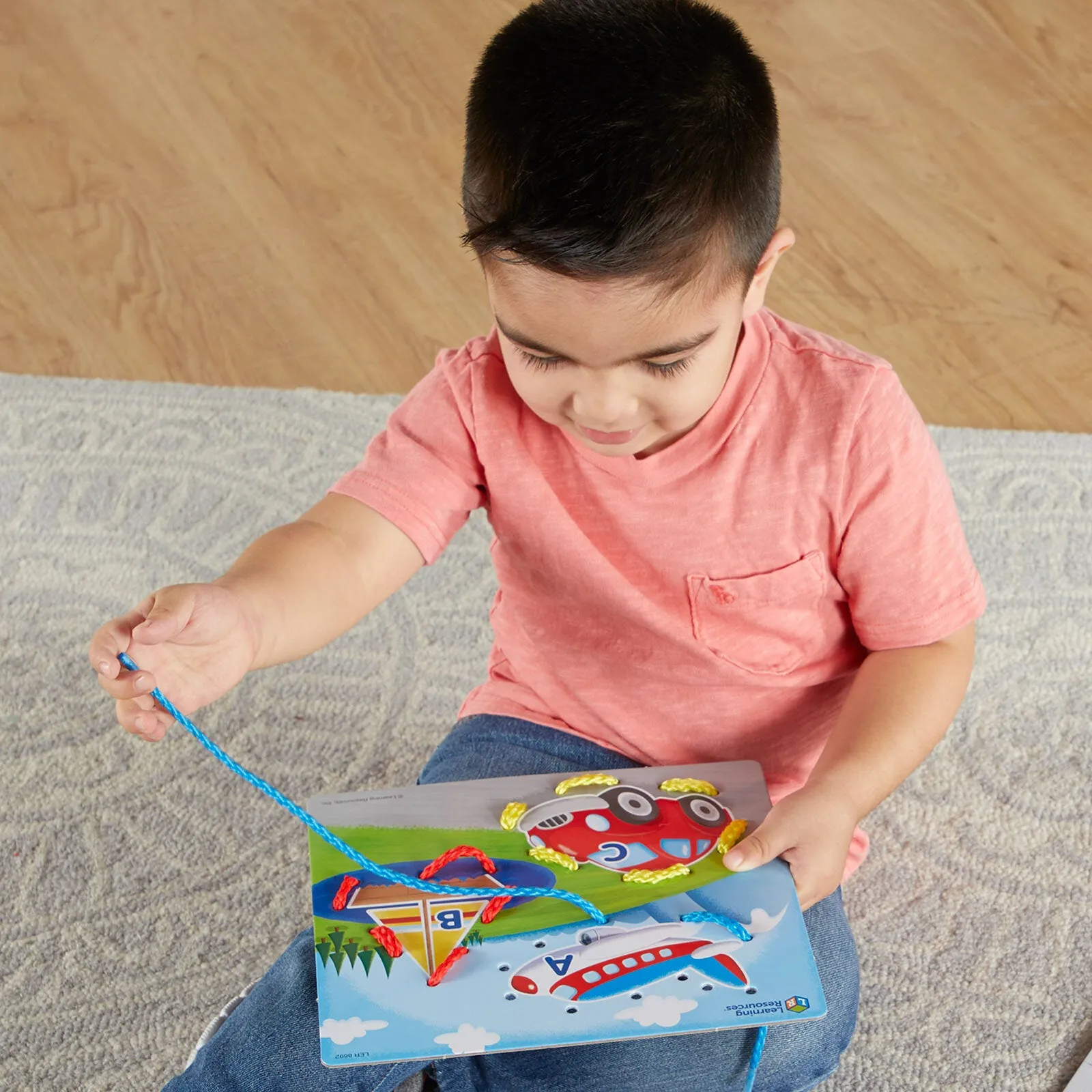Learning Resources Learning Lace Skill Boards 12 pcs - Image 3