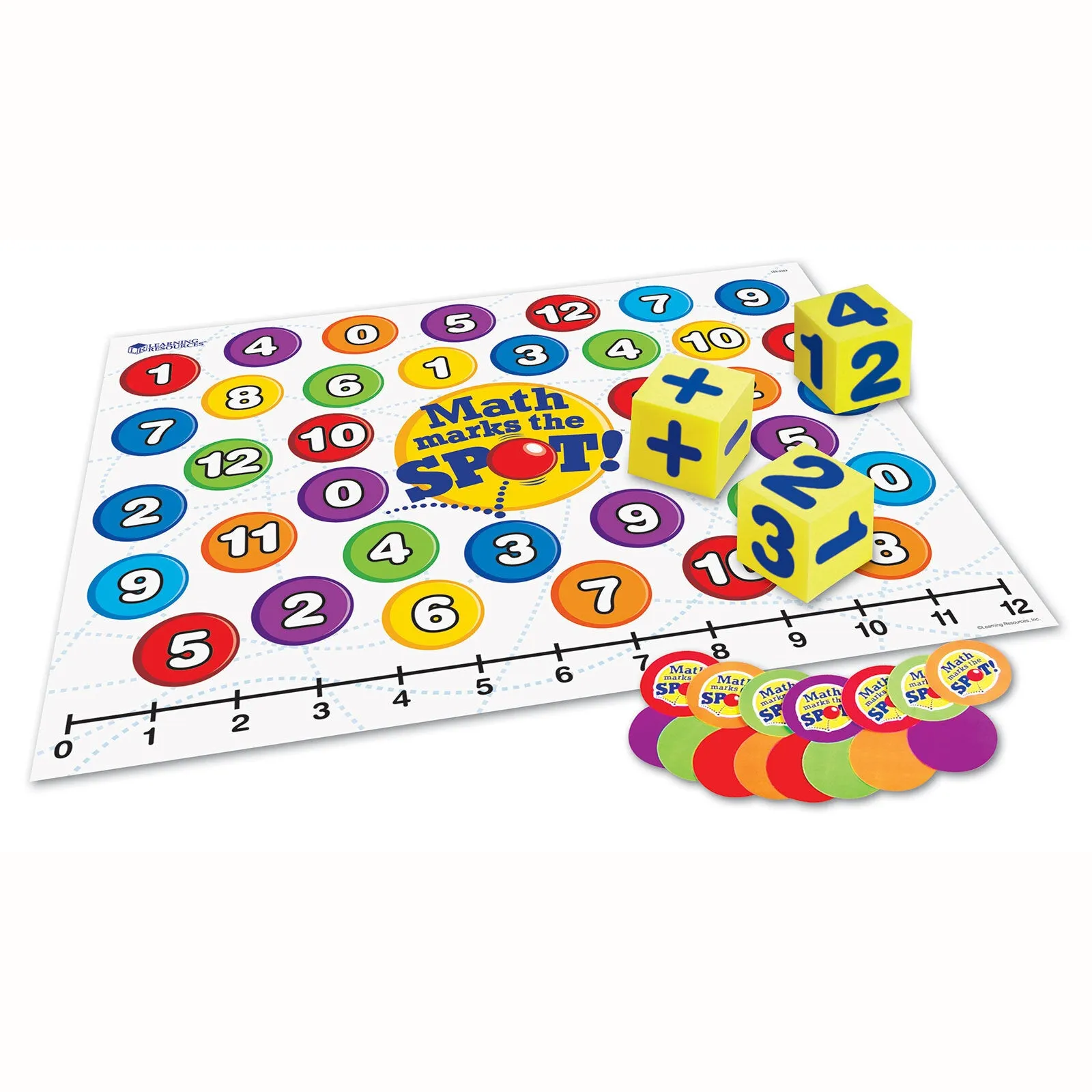 Learning Resources Math Marks the Spot Activity Set - Image 3