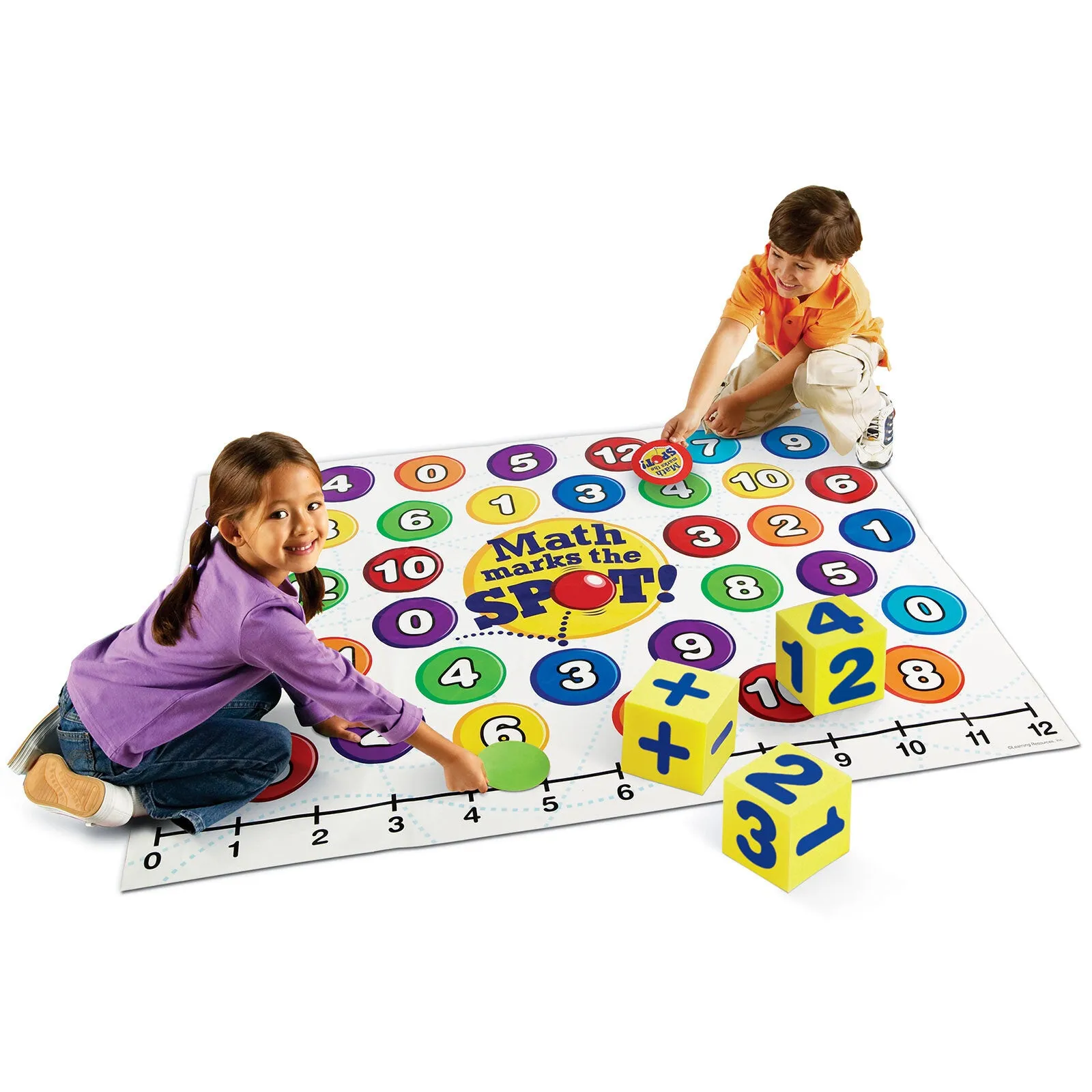 Learning Resources Math Marks the Spot Activity Set - Image 4