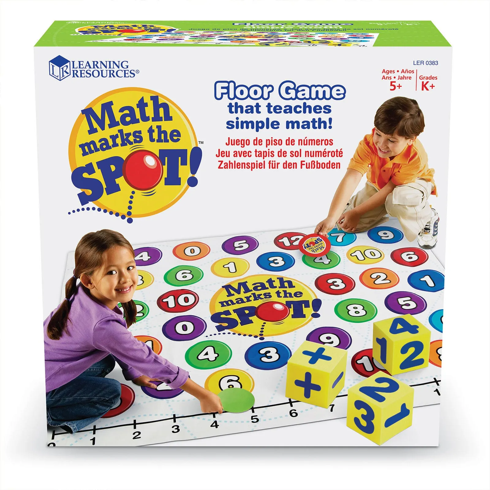 Learning Resources Math Marks the Spot Activity Set - Image 5