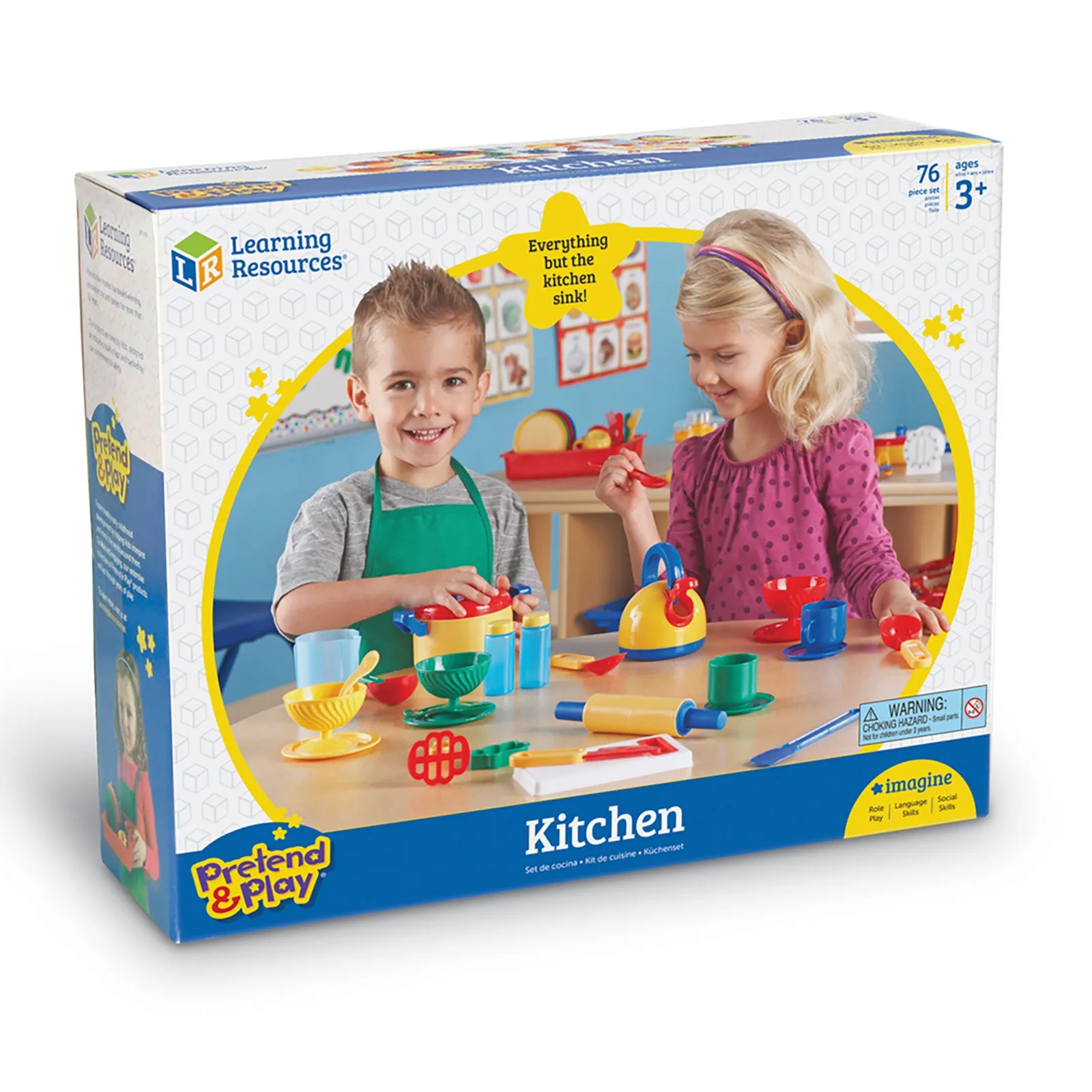 Learning Resources Pretend & Play Great Value Kitchen Set - Image 8