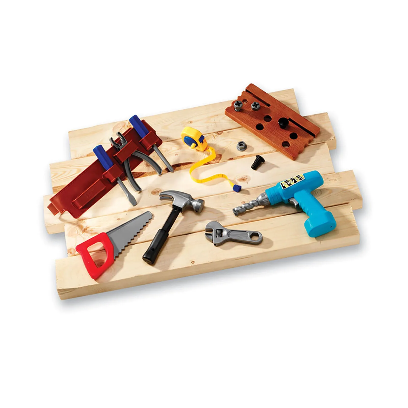 Learning Resources Pretend & Play Work Belt Tool Set - Image 2