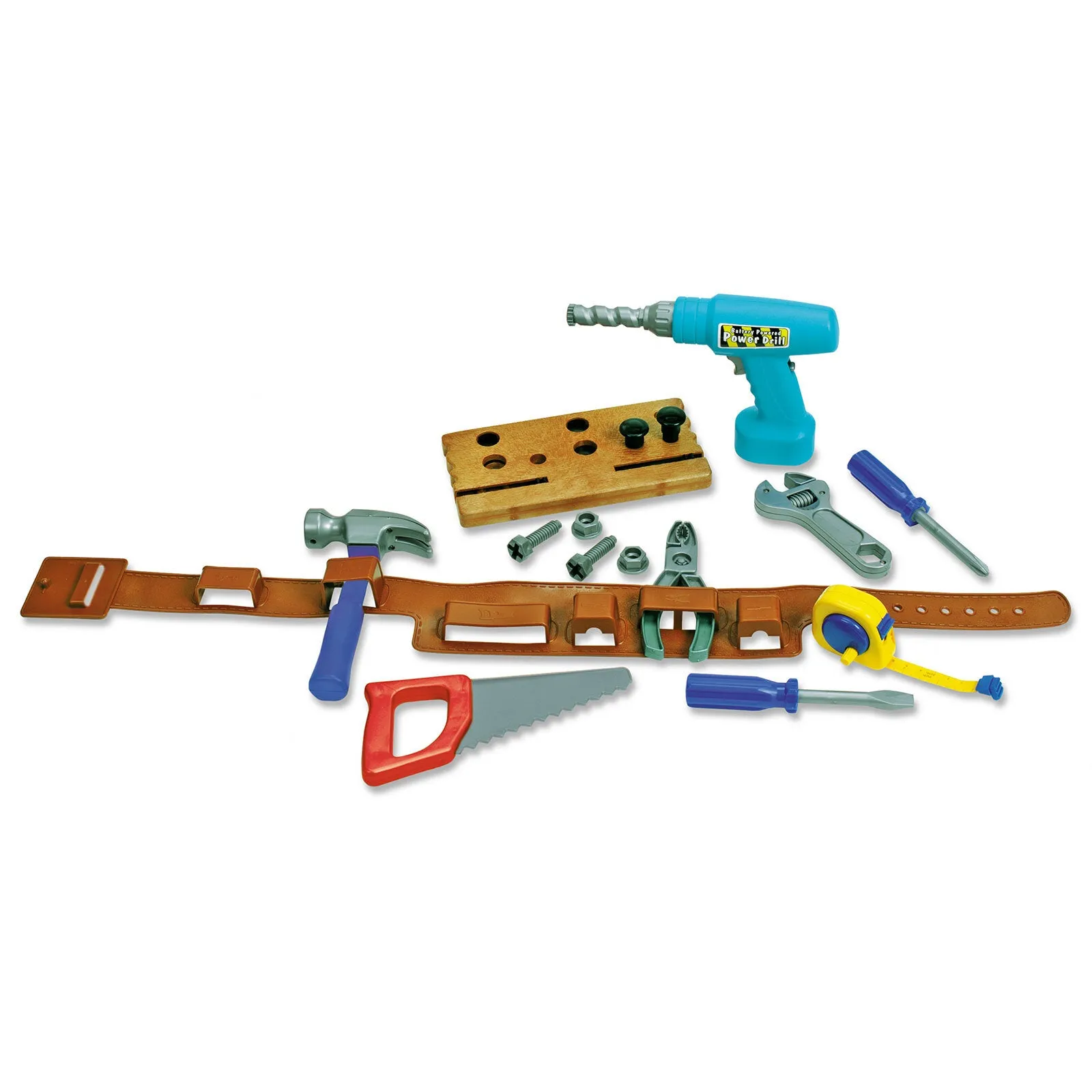 Learning Resources Pretend & Play Work Belt Tool Set - Image 3
