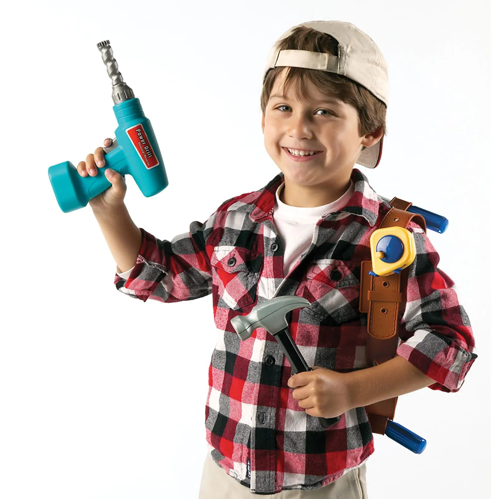 Learning Resources Pretend & Play Work Belt Tool Set - Image 4