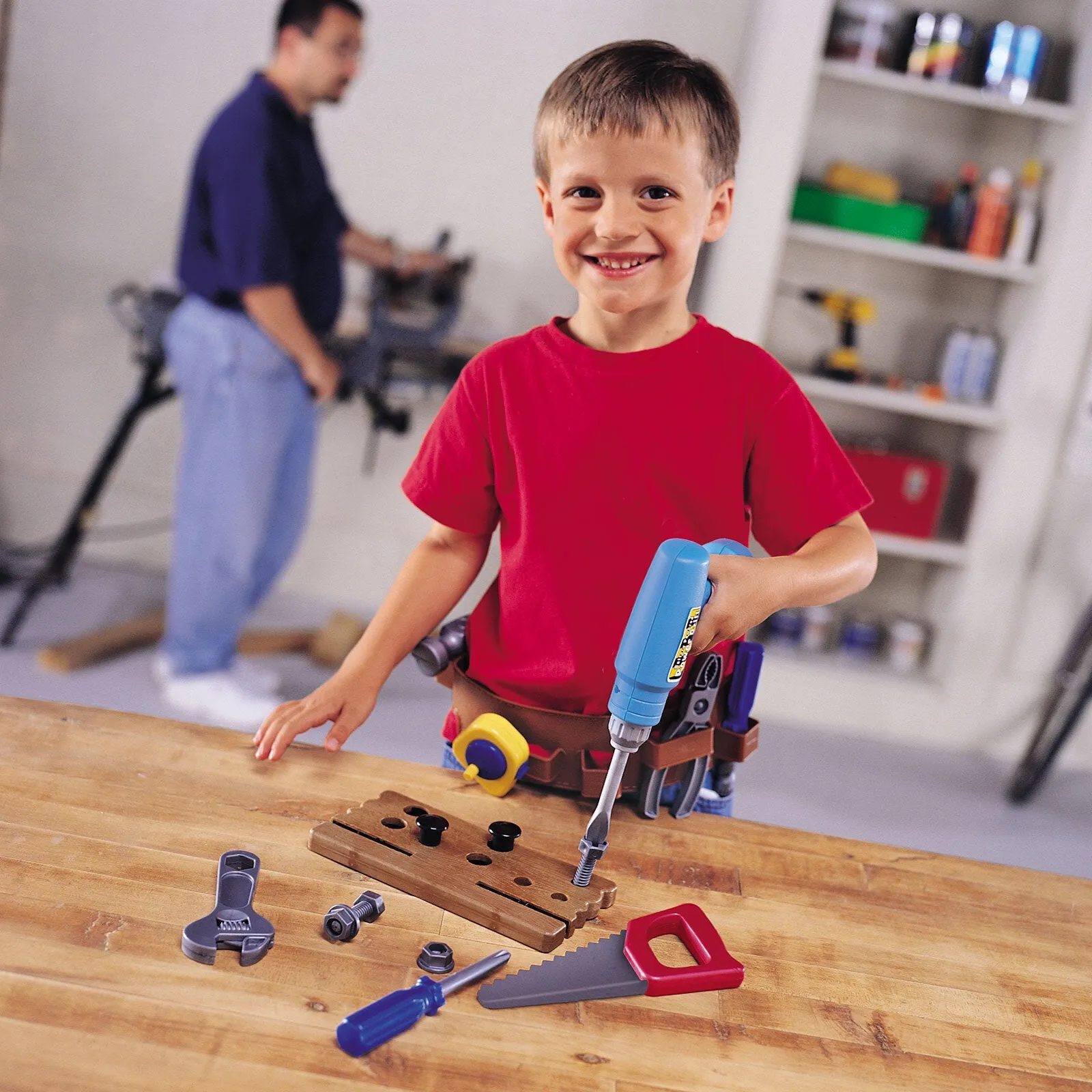 Learning Resources Pretend & Play Work Belt Tool Set - Image 5