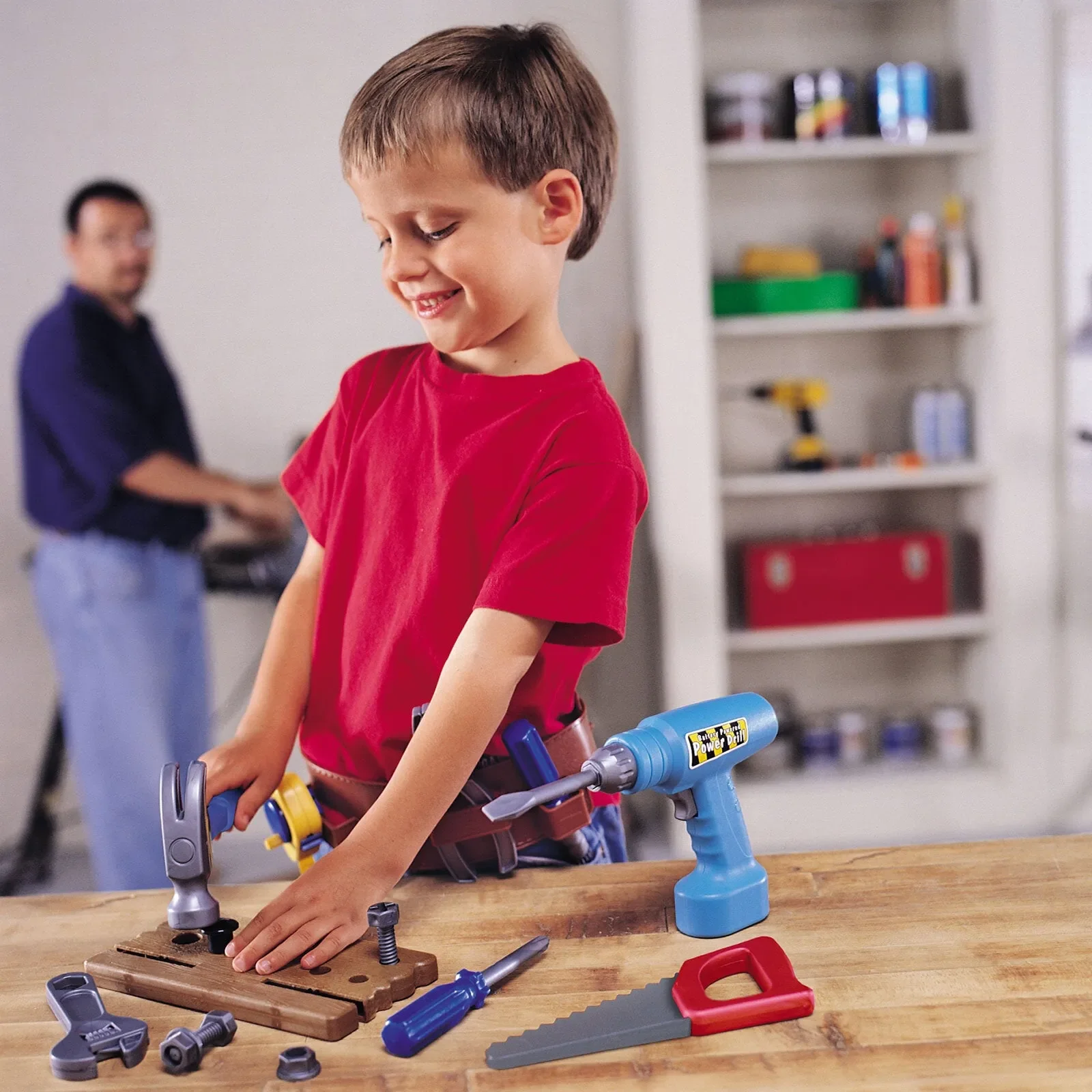 Learning Resources Pretend & Play Work Belt Tool Set - Image 6