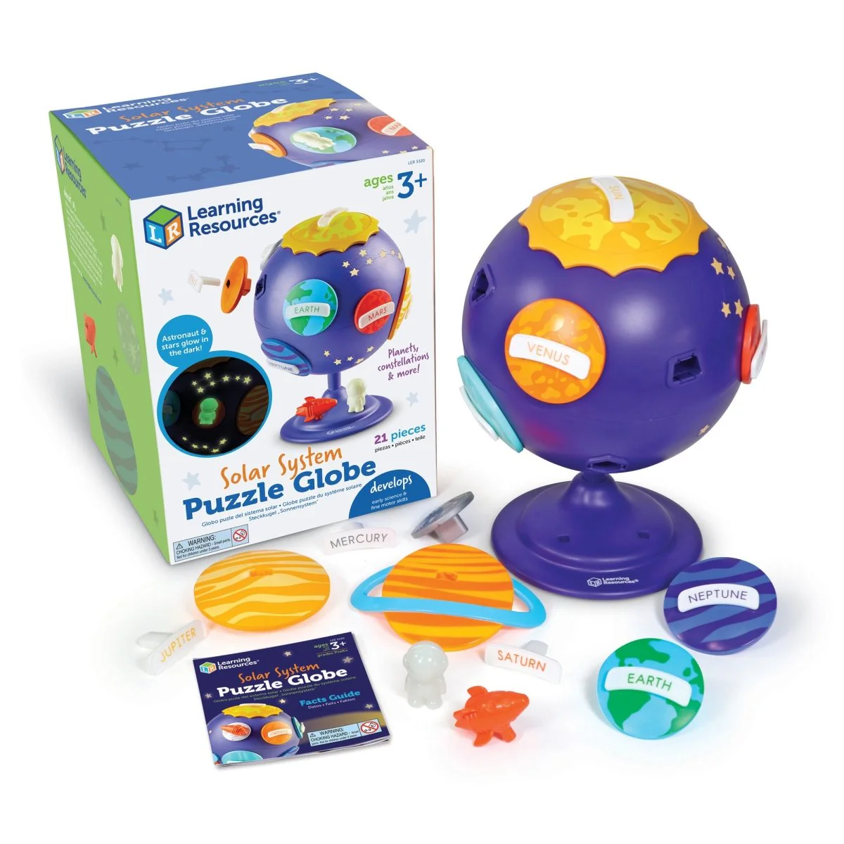 Learning Resources Solar System Puzzle Globe - Image 6