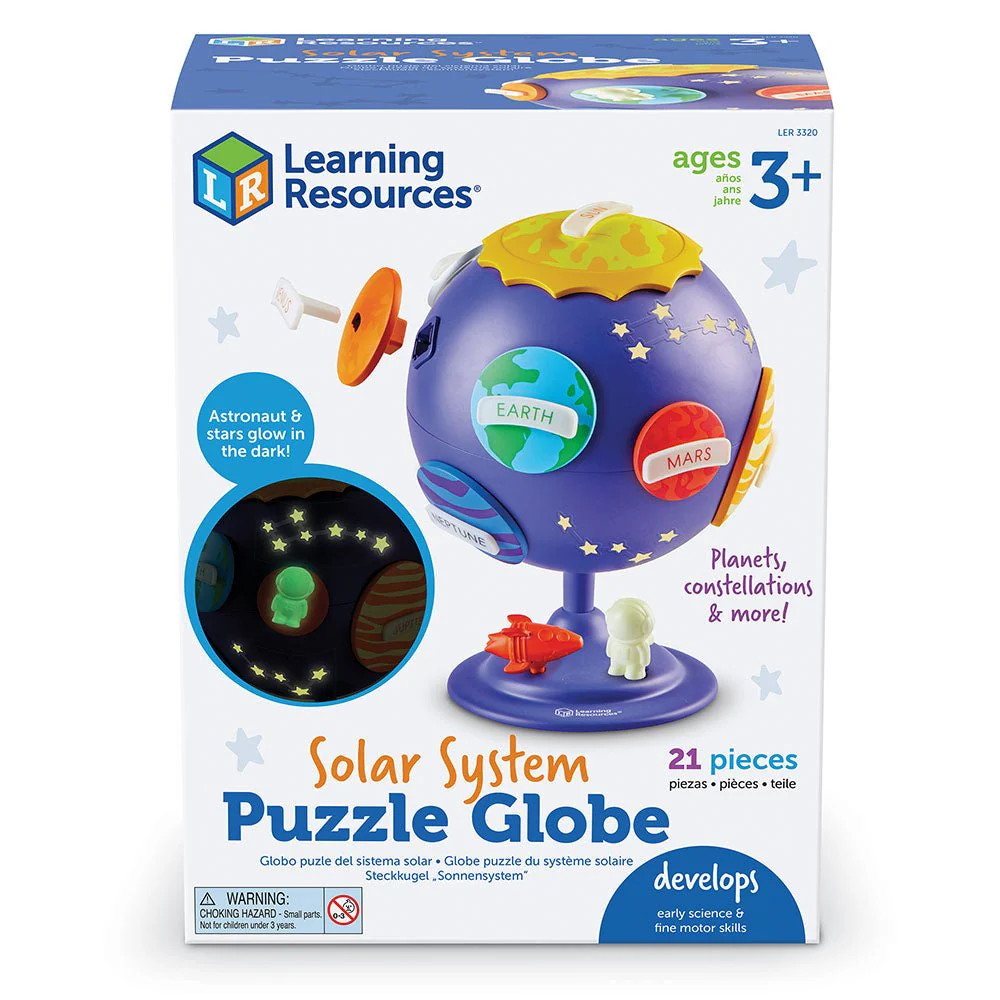 Learning Resources Solar System Puzzle Globe - Image 7