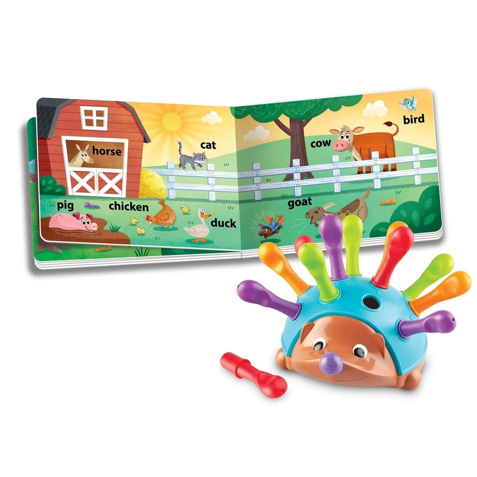 Learning Resources Spike the Fine Motor Hedgehog First Word - Image 3